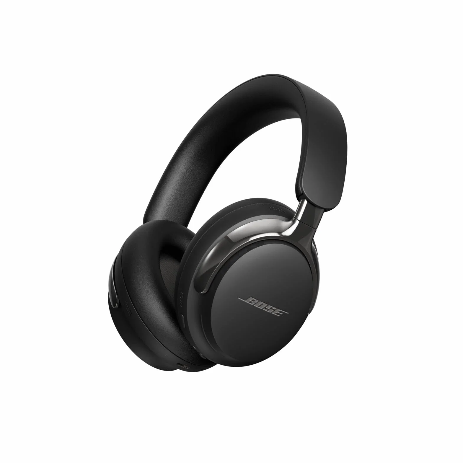 Bose QuietComfort Ultra (2. generacji) słuchawki Bluetooth, słuchawki bezprzewodowe z dźwiękiem przestrzennym, słuchawki nauszne z redukcją szumów z mikrofonem, do 30 godz. odtwarzania, czarny