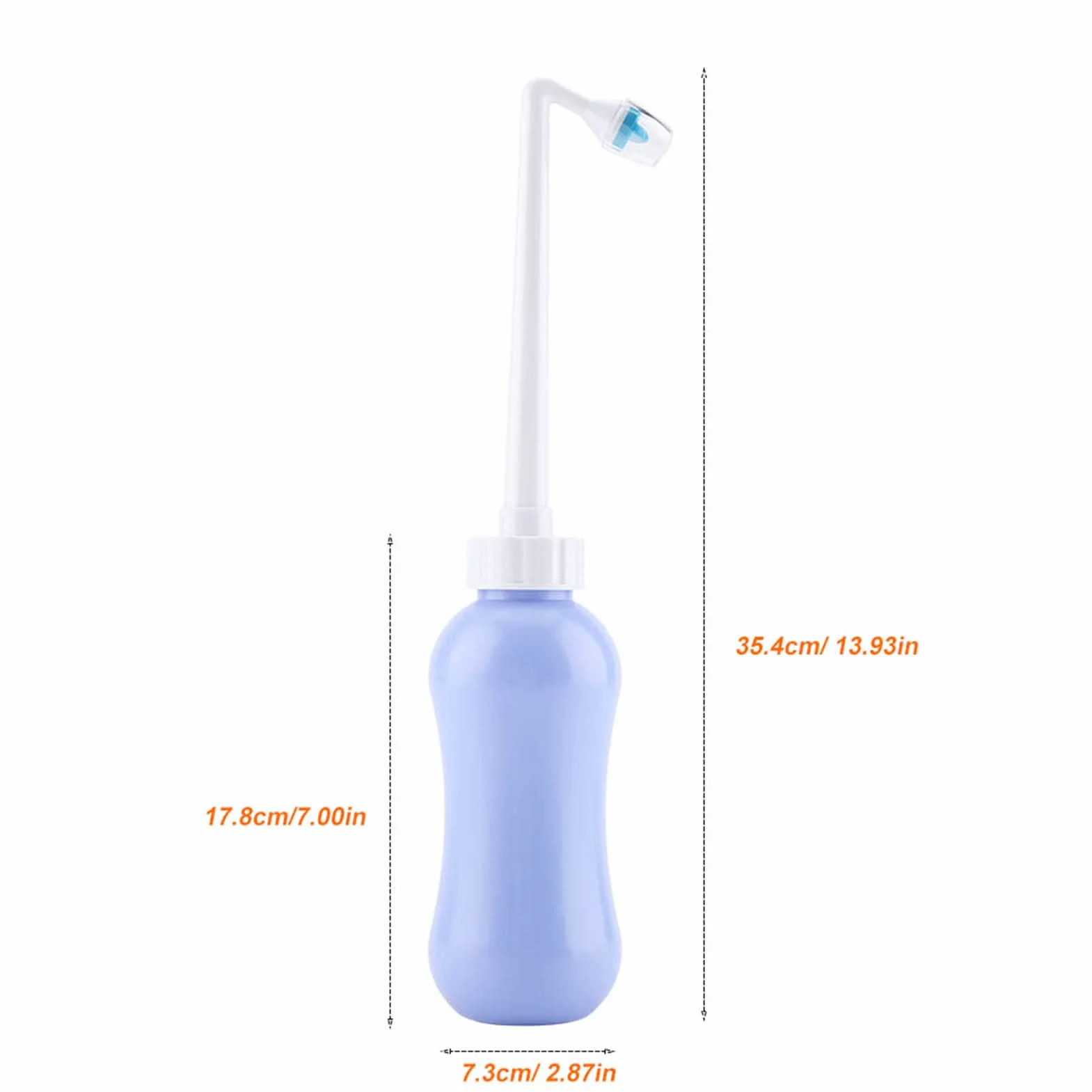 450ml Przenośny Bidet Osobisty Bidet do Toalety Podręczny Bidet Mini Mobilny Elektryczny Opryskiwacz Bidetowy do Higieny Osobistej i Opieki Poporodowej