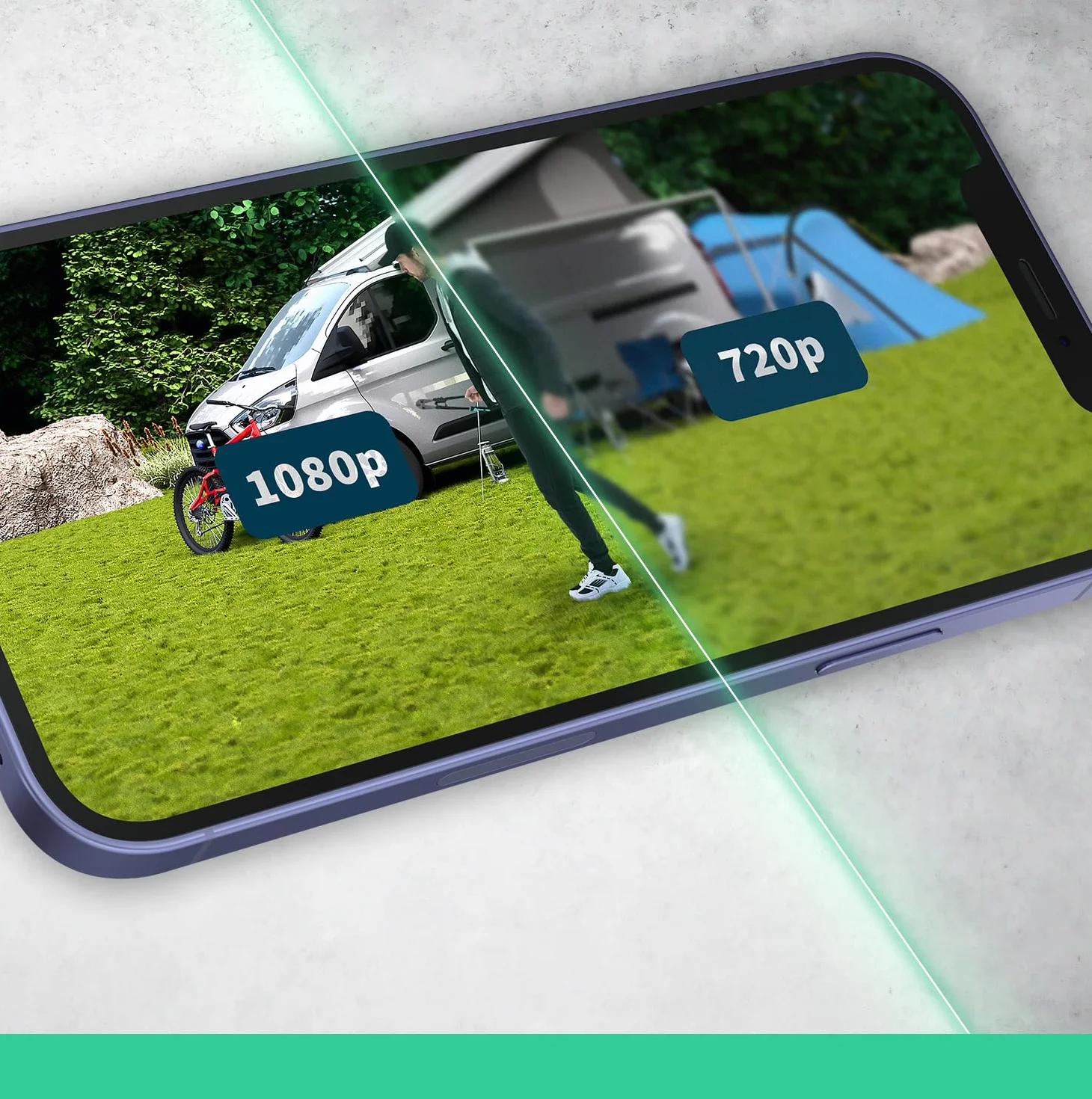 Arlo Go v2 kamera monitorująca bezprzewodowa HD LTE odporna na warunki pogodowe tryb nocny dwukierunkowe audio czujnik ruchu akumulator biała