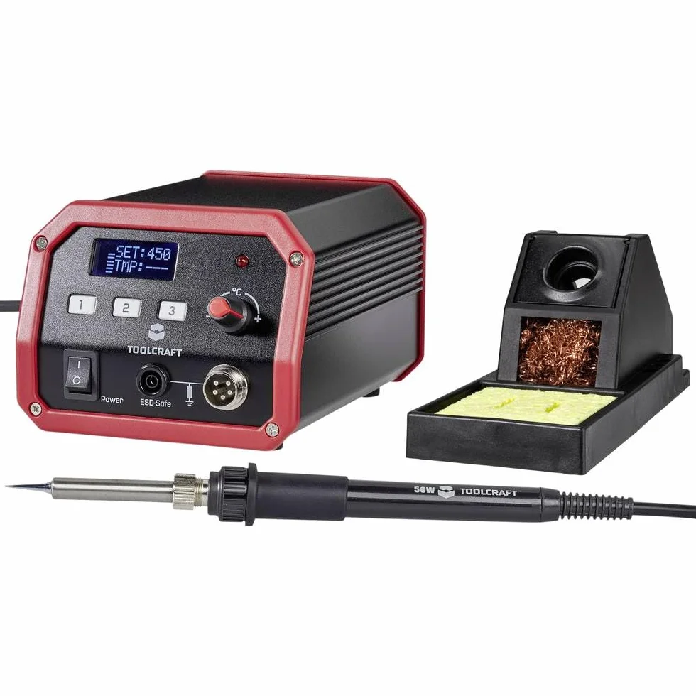 Stacja lutownicza TOOLCRAFT ST-50D