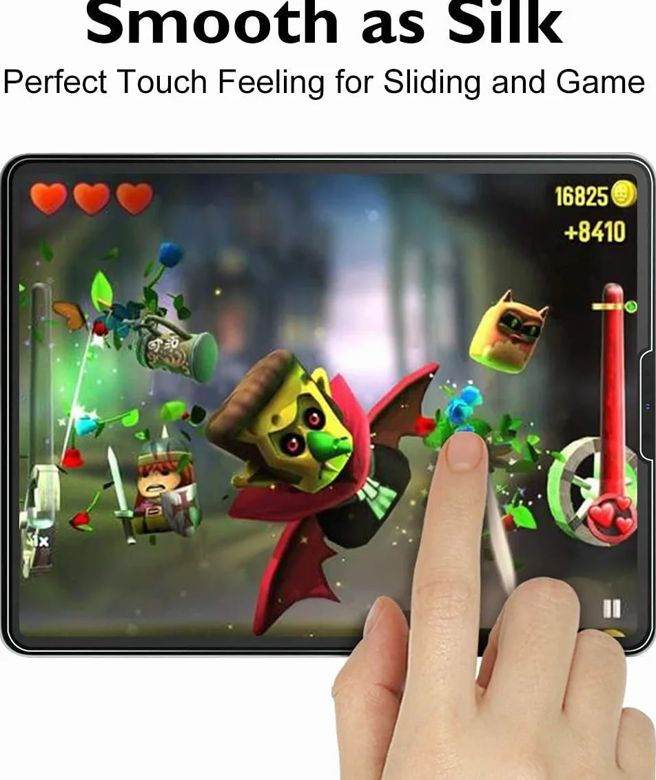 Mothca [2 Sztuki] Folia Ochronna na Ekran do iPad Pro 12,9 Cala (2021/2020/2018, 5./ 4./ 3.Generacja) Matowa Szkło Hartowane Ochrone przed Oślepianiem Efekt Papieru 9H Ochraniacz Ekranu