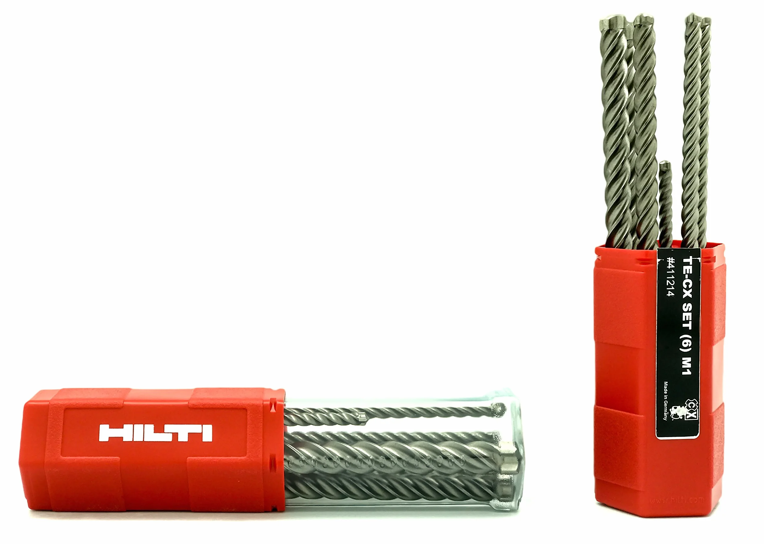 Hilti 7613023579243 Te-Cx M1 Sds Plus Zestaw Wierteł 5-12 mm, 6 Sztuk