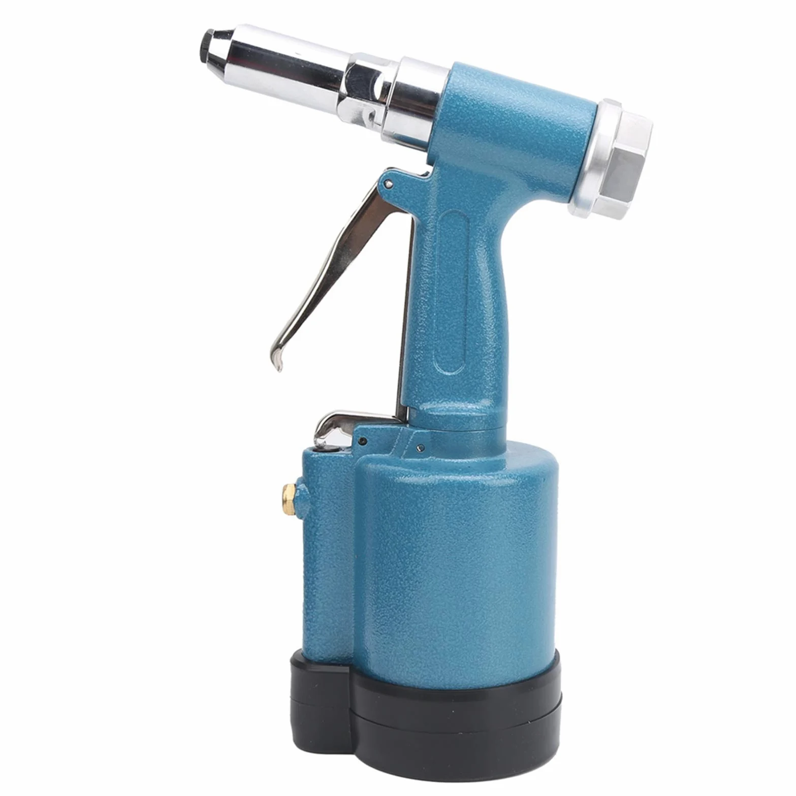 Cocoarm Pistolet do Nitów Pneumatycznych Lotnictwo Aluminiowa Nitownica Pneumatyczna 18 Mm Skoku 3 Szczękowa Konstrukcja Hydrauliczna do Stalowych Nitów Aluminiowych Montaż Przemysłowy (Styl