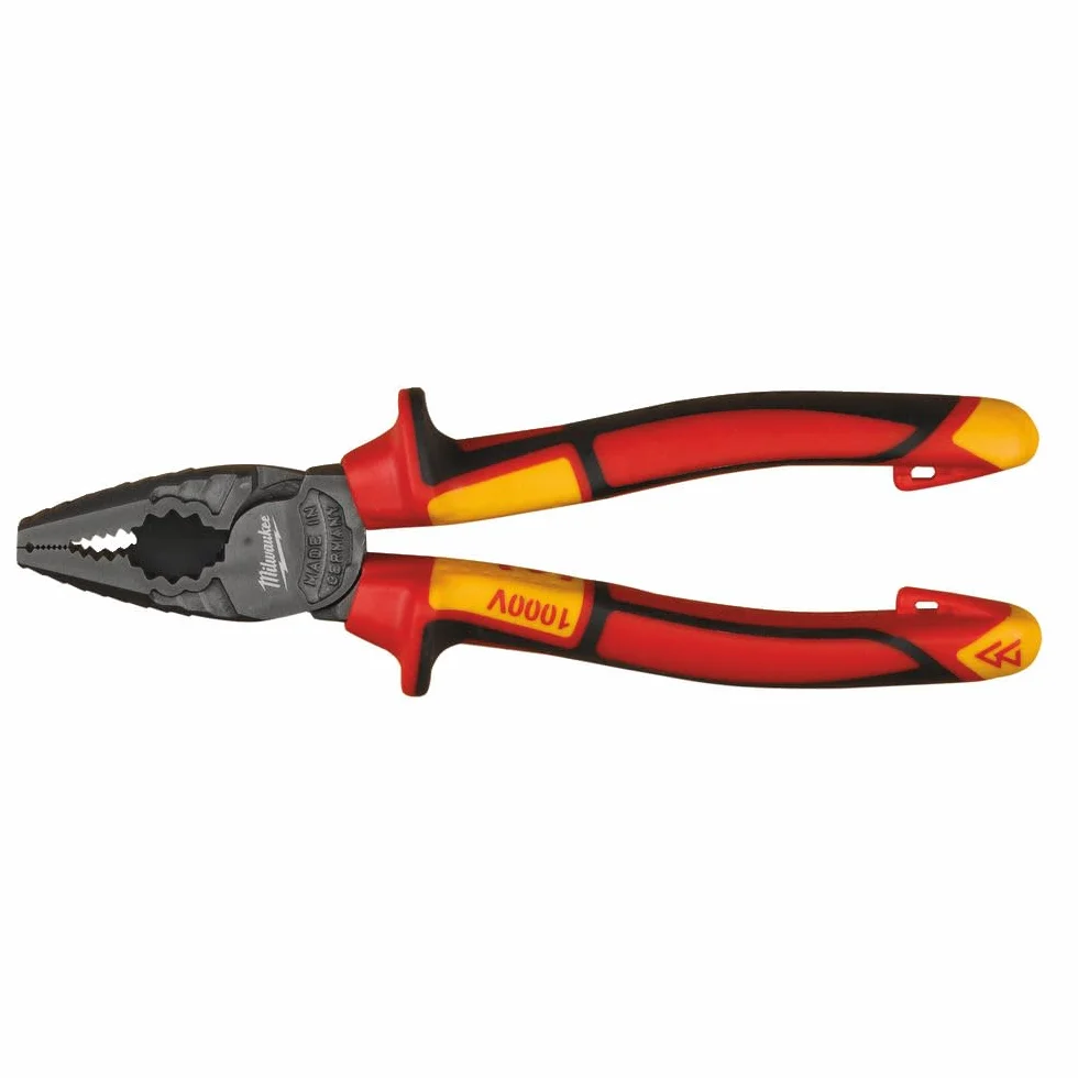 Milwaukee 932464572 VDE szczypce kombinowane 180 mm, czerwone