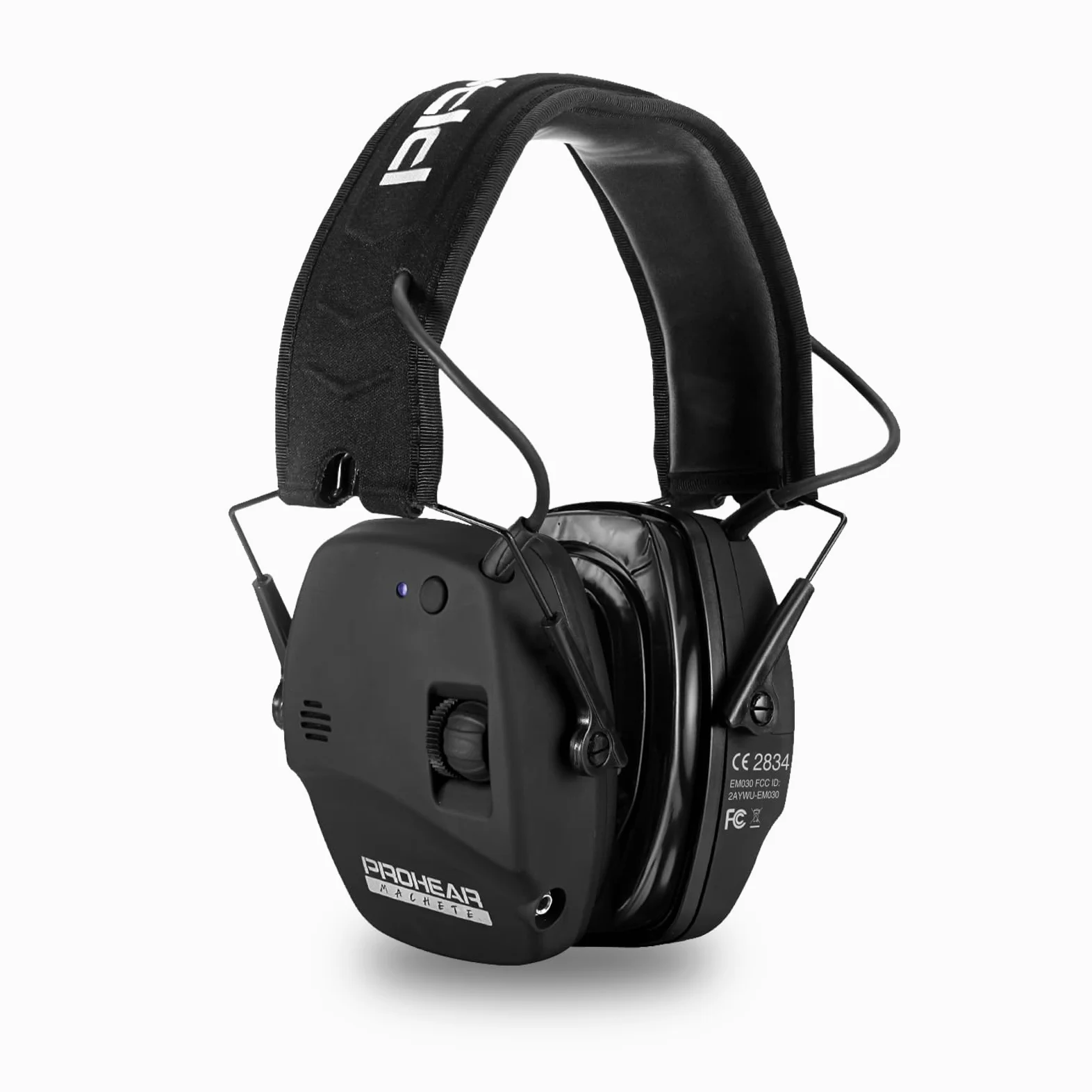 PROHEAR 030 Bluetooth 5.4 Elektroniczna ochrona słuchu Aktywne nauszniki Polowanie Redukcja Szumów NRR22dB SNR 27dB Czarny Żel
