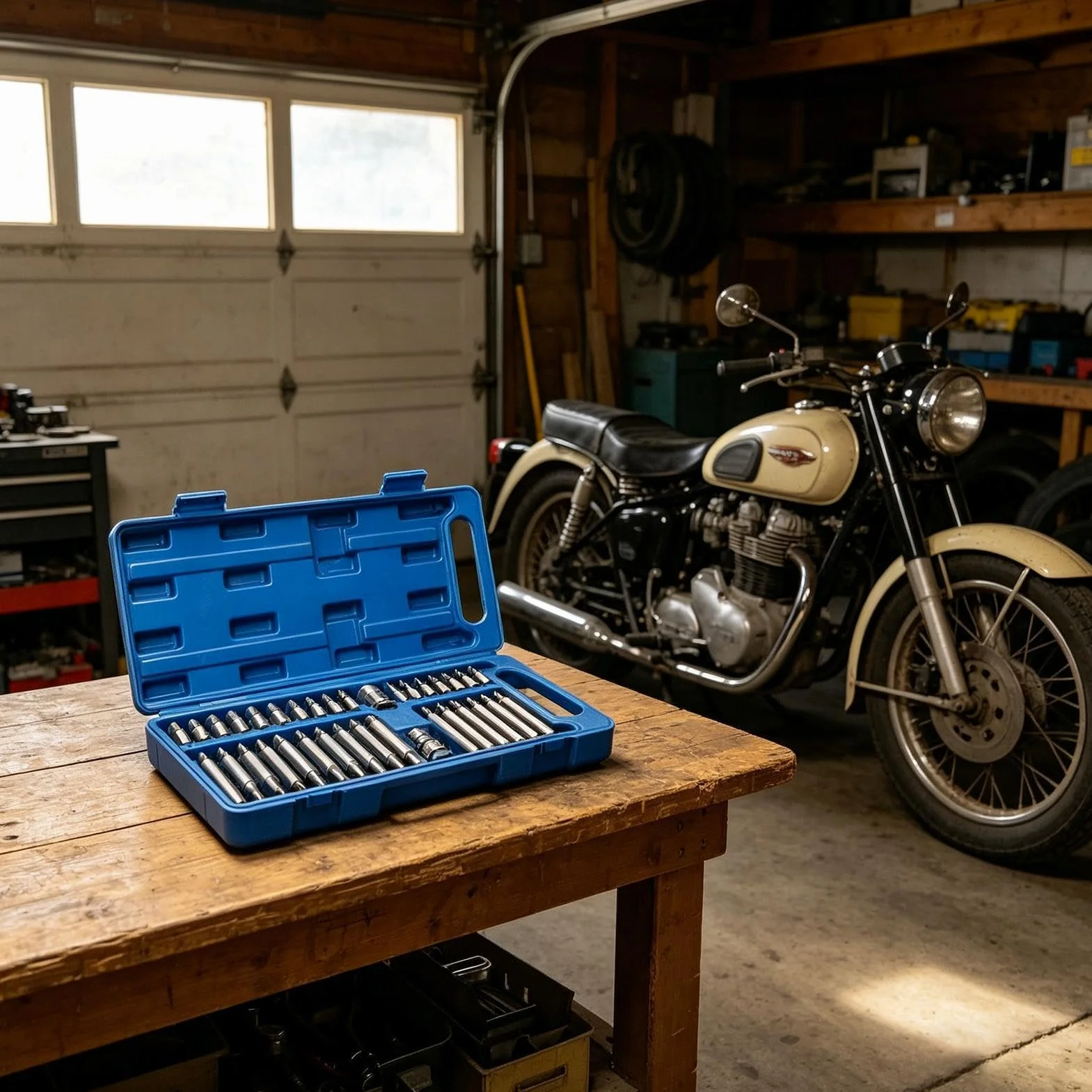Zestaw Nasad Grzechotkowych Narzędzia Naprawcze Spline i Hex | 40-częściowy komplet nasad bitowych z napędem 3/8 Do Motoryzacji, Samochodów, Ciężarówek, Motocykli, Silników,