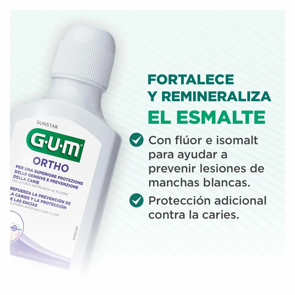 Gum Ortho Płyn do Płukania Ust, 300 ml