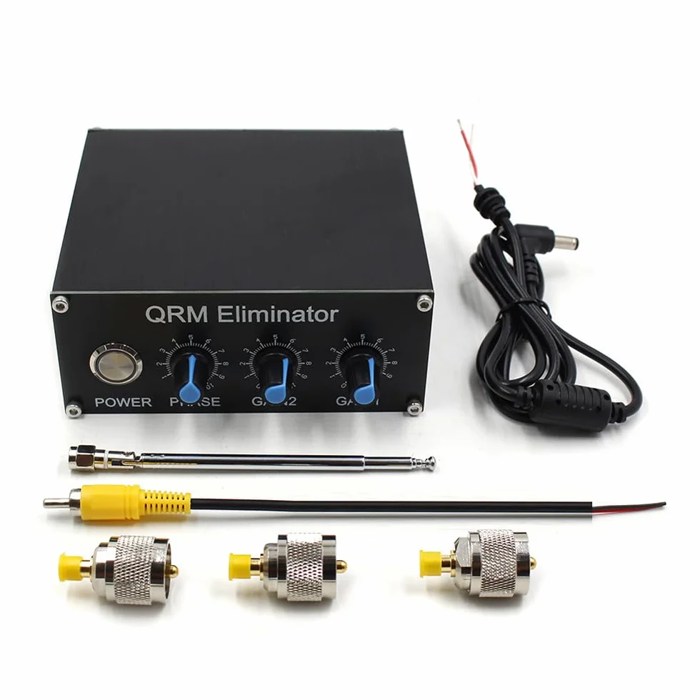 Eliminator QRM Phase X Control PTT 1-30 Band HF zintegrowany ze stopu aluminium
