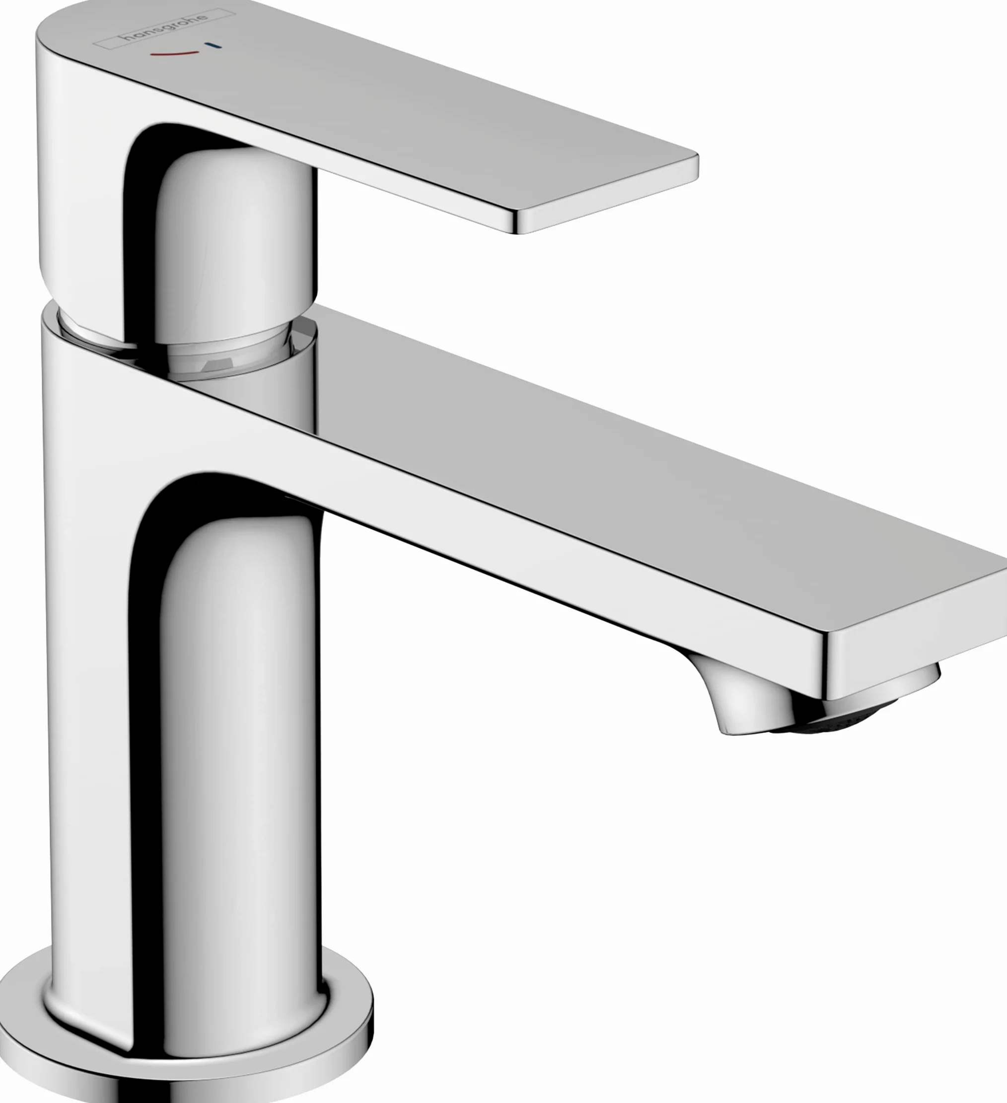hansgrohe Rebris E bateria umywalkowa chrom 80 mm jednouchwytowa