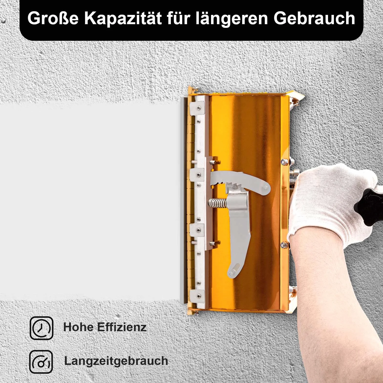 Drywall płaski, 105-168 cm, kielnia do płyt gipsowo-kartonowych, do montażu na ścianie/suficie, narzędzia do wykańczania płaskich powierzchni z regulowanymi długościami drążków do sufitów