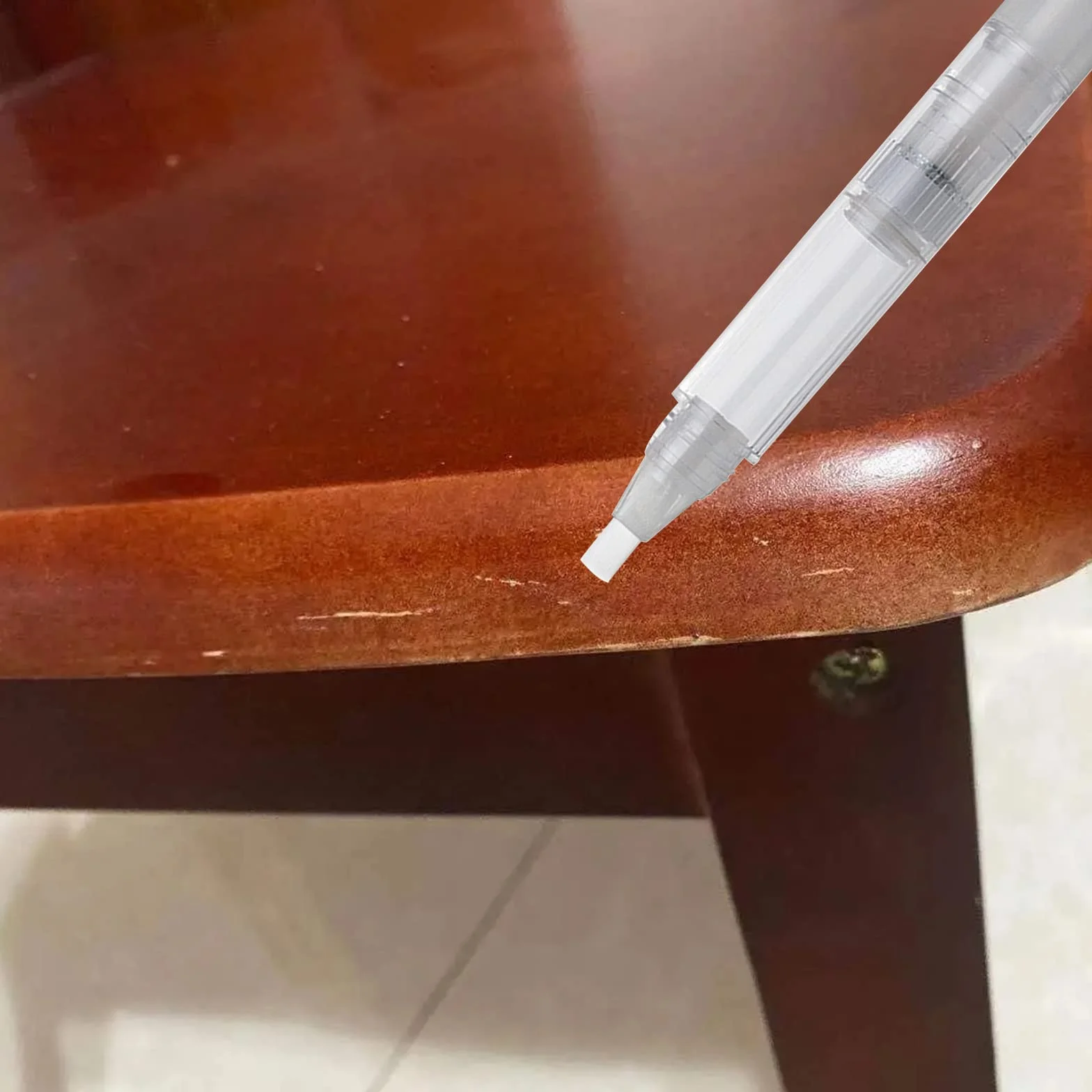 Touch Up Paint Brush Pen, Paint Pen Spackle Zestaw naprawczy do ściany, pisak do naprawy ścian wewnętrznych i przechowywania farby ze strzykawką