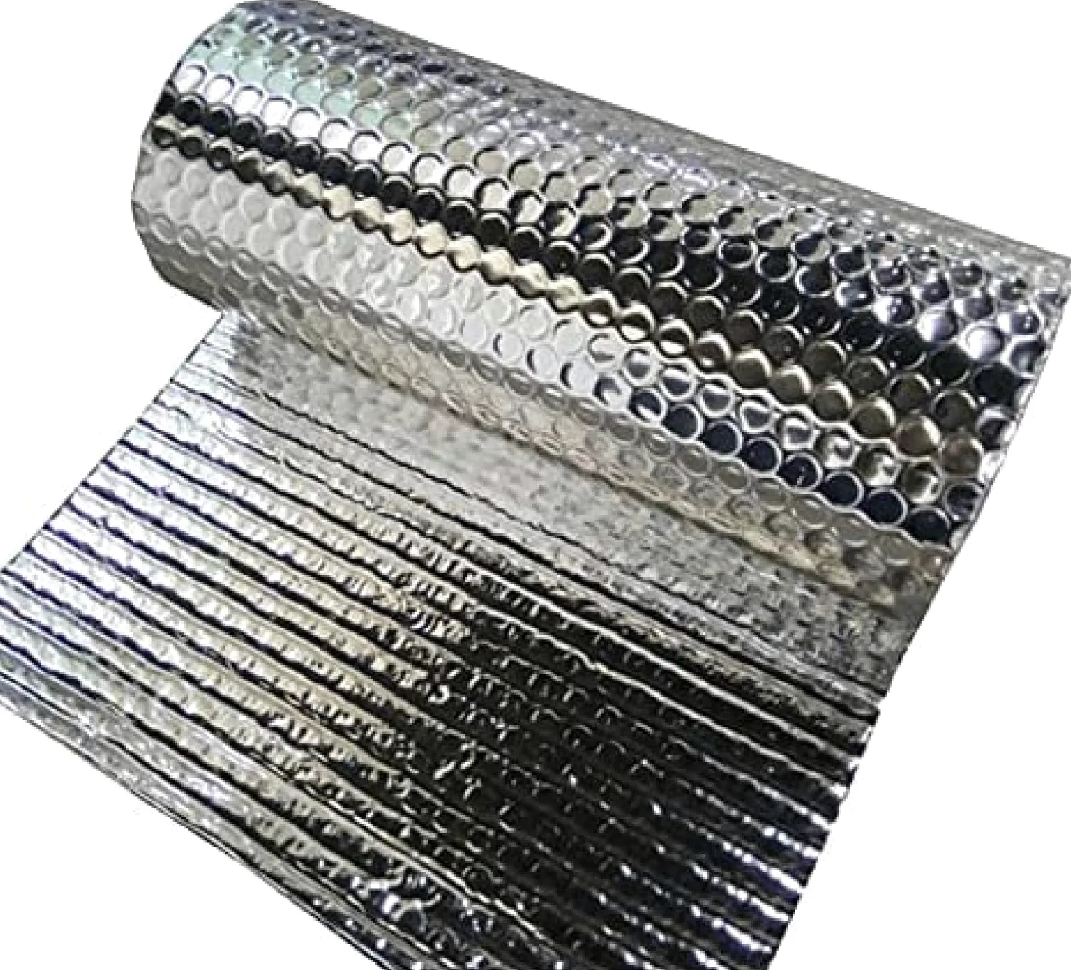 Folia Izolacyjna Odbłyśnik Grzejnika 4mm Podwójna Bańka Aluminiowa Samoprzylepna Wodoodporna Do Ścian Podłogi Lofty Garaż Hot,1m * 10m