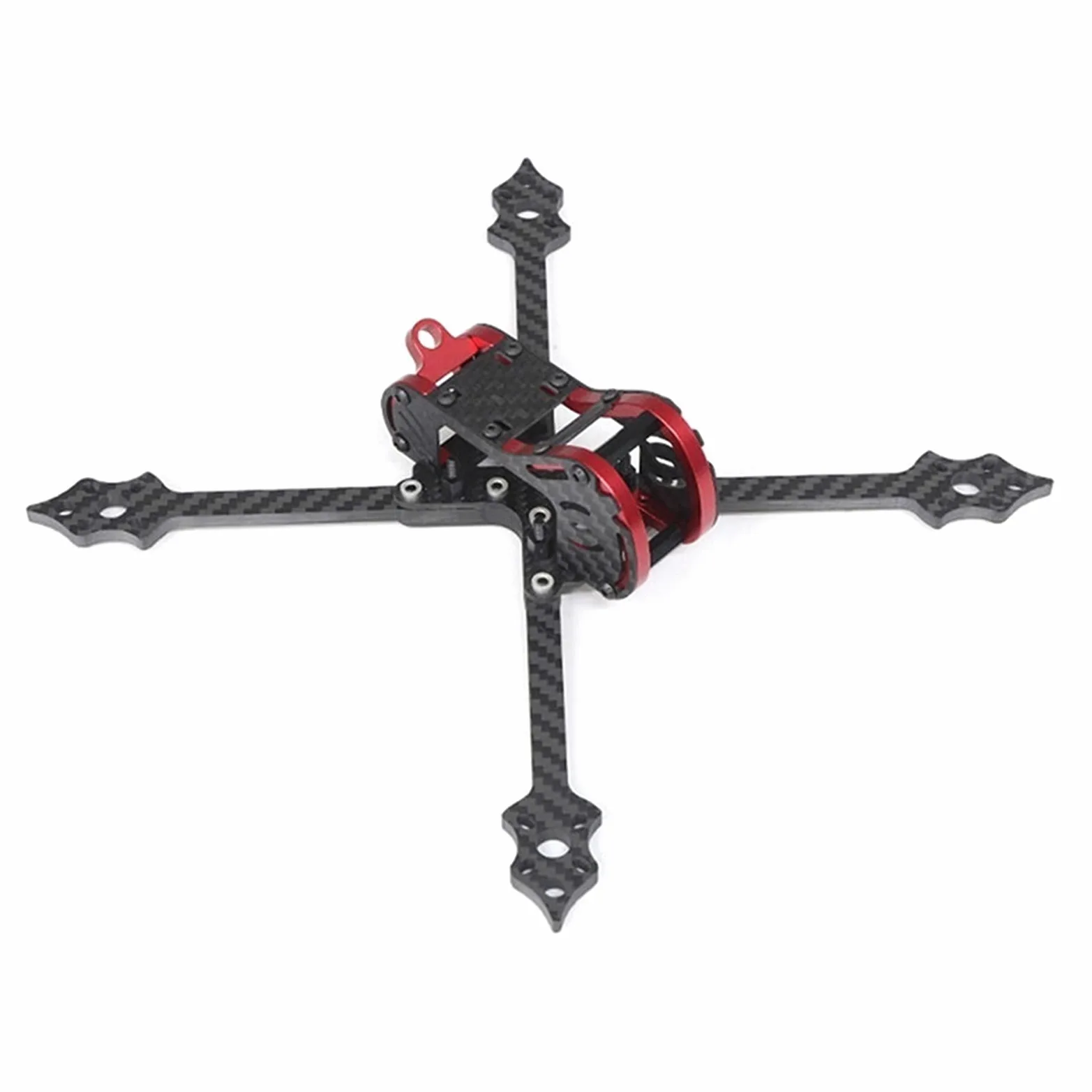 Akcesoria X218 218MM rozstaw osi zestaw ze szkieletem 4MM dzielony stojak z włókna węglowego dla majsterkowiczów FPV Racing Drone Quadcopter akcesoria do stojaków części