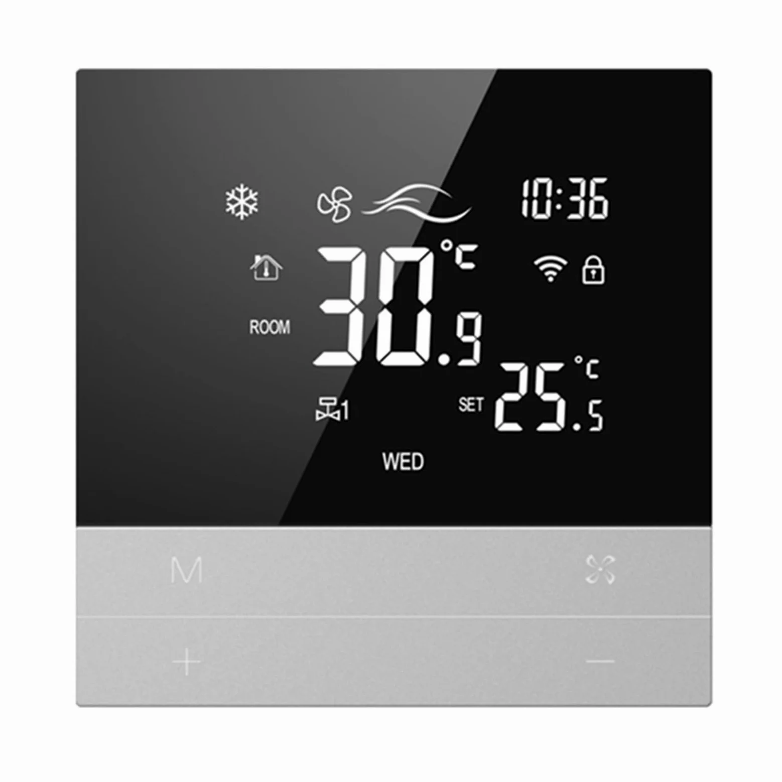 Inteligentny termostat WiFi Regulator temperatury Wody Elektryczne ogrzewanie podłogowe Sterowanie klimatyzatorem Praca Precyzja łatwość Konfiguracji(WiFi-4P)