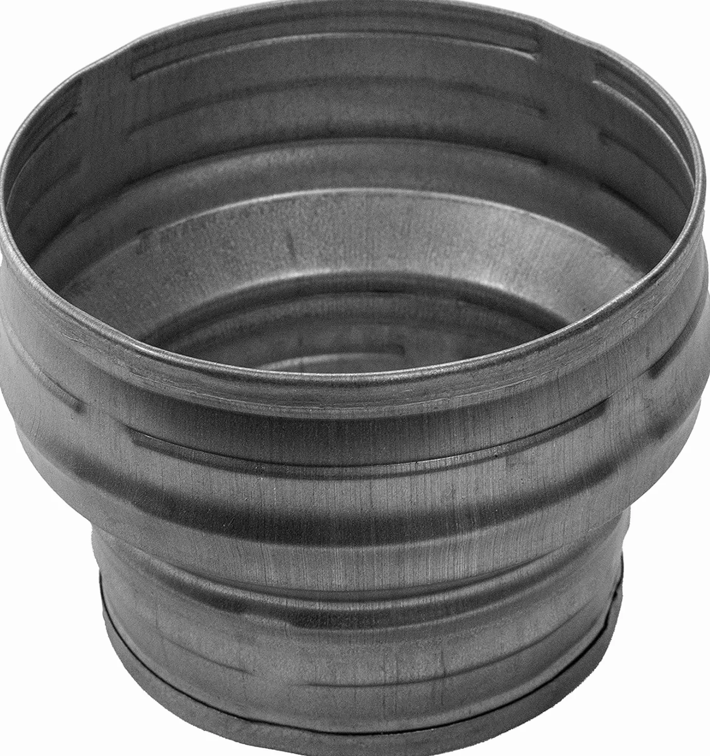 Vent Systems Adapter redukcyjny rury 160 mm do 125 mm – złącze redukcyjne do systemów wentylacji HVAC, rury wentylacyjnej, rury wylotowej, łącznika klimatyzacji – redukcja rury okrągłej/redukcja