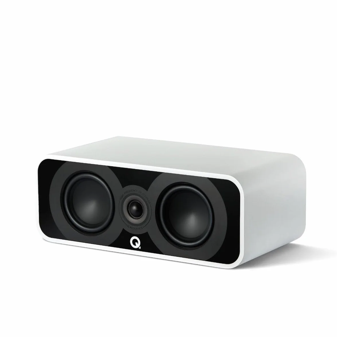 Q ACOUSTICS 5090 Głośnik centralny, satynowy, czarny, 2 x 4,5 średni/basowy, 1 x 1 głośnik wysokotonowy - głośniki TV do systemu dźwięku przestrzennego - głośniki odtwarzacza płyt winylowych Hifi,