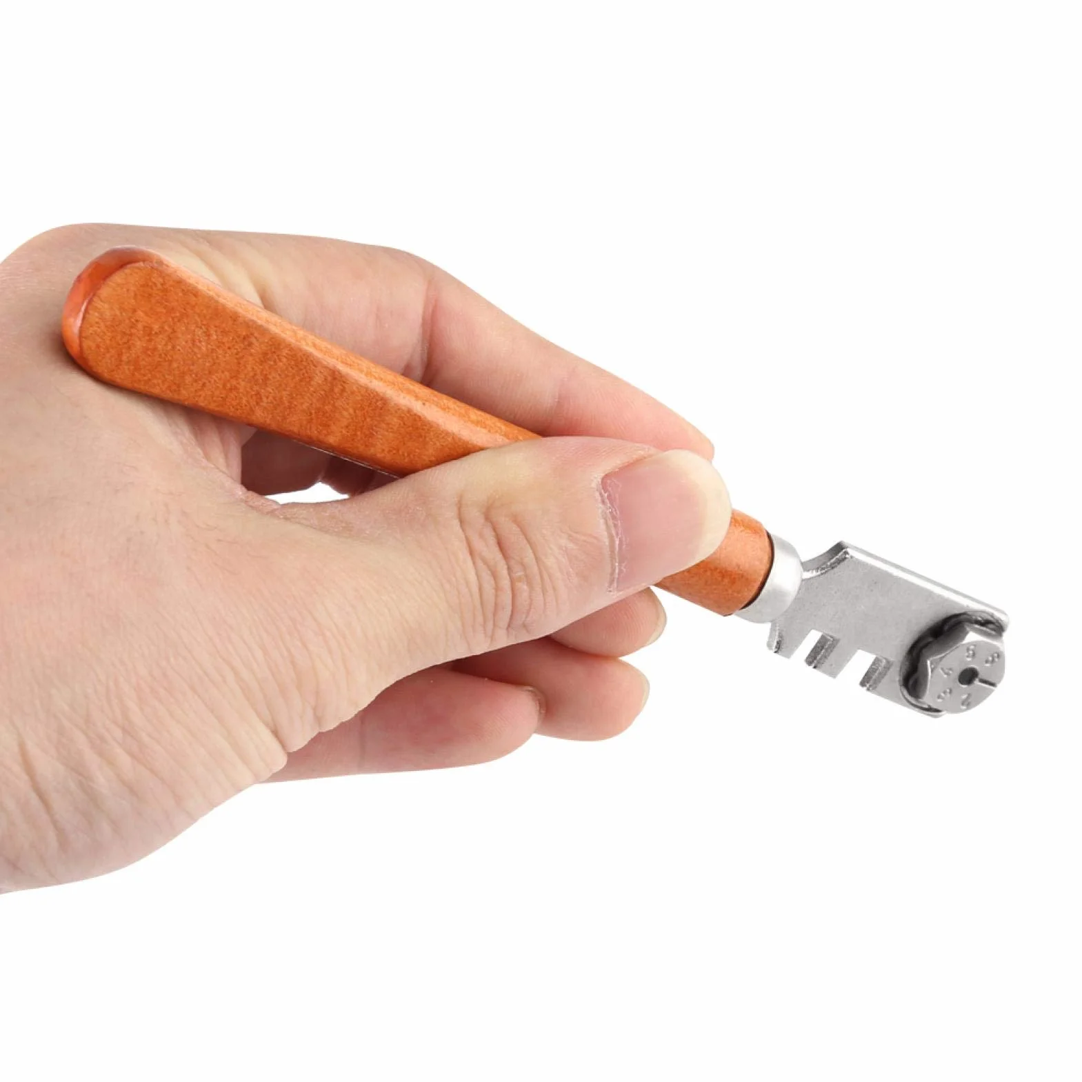 Akozon 130MM Profesjonalny przecinak do szkła (6-kierunkowa tarcza tnąca) - idealny do cięcia i malowania szklanych butelek, luster, szyb, półek itp