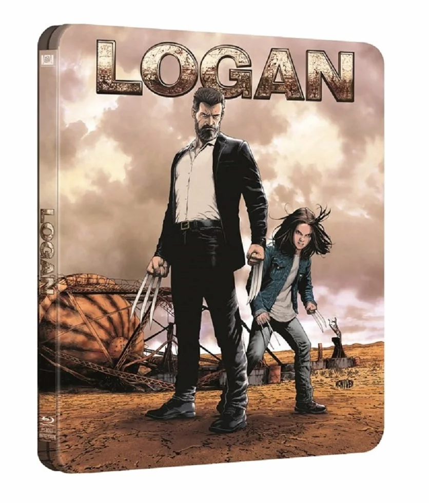 Logan Limited Edition Steelbook Blu-ray Noir Version Digital Copy
