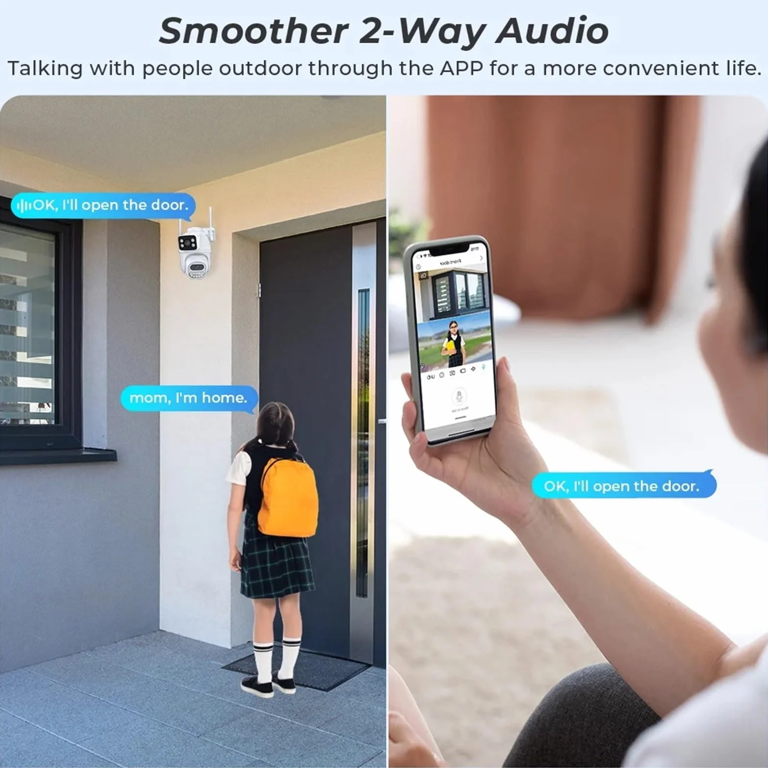 Kamera IP WIFI 6 MP, podwójny obiektyw, ekran, kamera do monitoringu zewnętrznego PTZ, wykrywanie osób, noktowizor, ochrona bezpieczeństwa,Spokój ducha zawsze(6MP PTZ WIFI Camera)