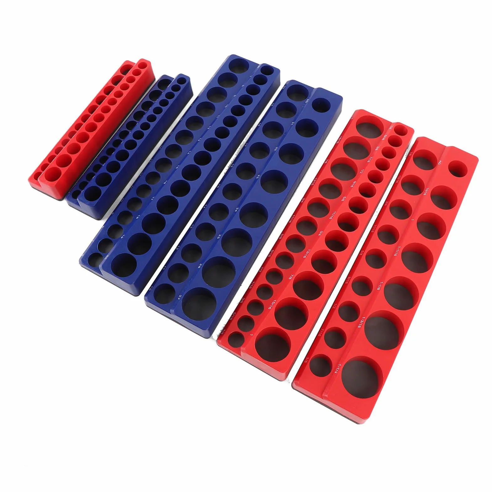 Generic Zestaw Magnetycznych Uchwytów do Gniazdek Silny Magnetyczny Organizer do Gniazdek dla Profesjonalnego Warsztatu Mechanicznego 6 szt. Trwały PPS