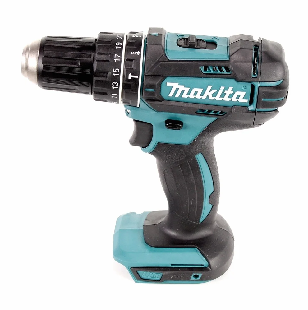 Makita DHP 482 RT1J akumulatorowa wiertarko-wkrętarka udarowa 18 V 62 Nm w Makpac + 1 x akumulator 5,0 Ah + ładowarka