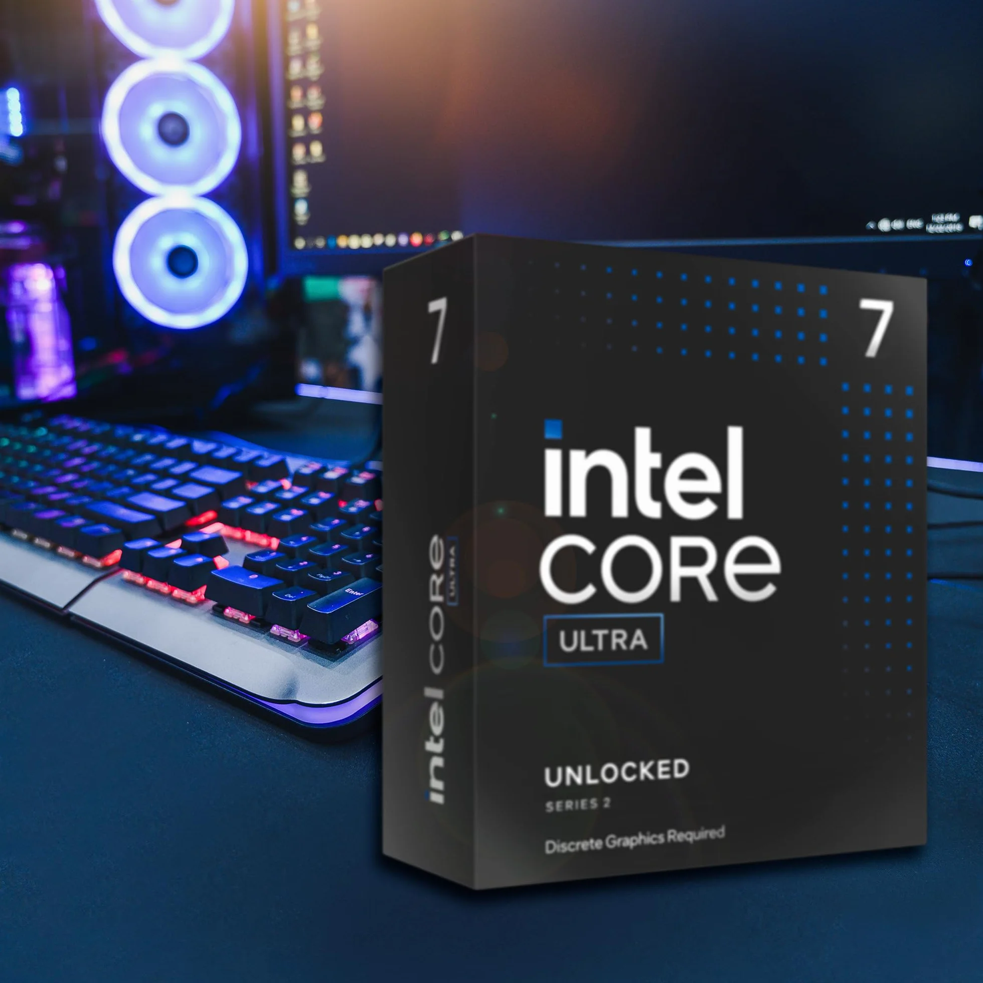 Procesor Intel Core Ultra 7 265KF LGA1851 Box 20 rdzeni 30 M Cache