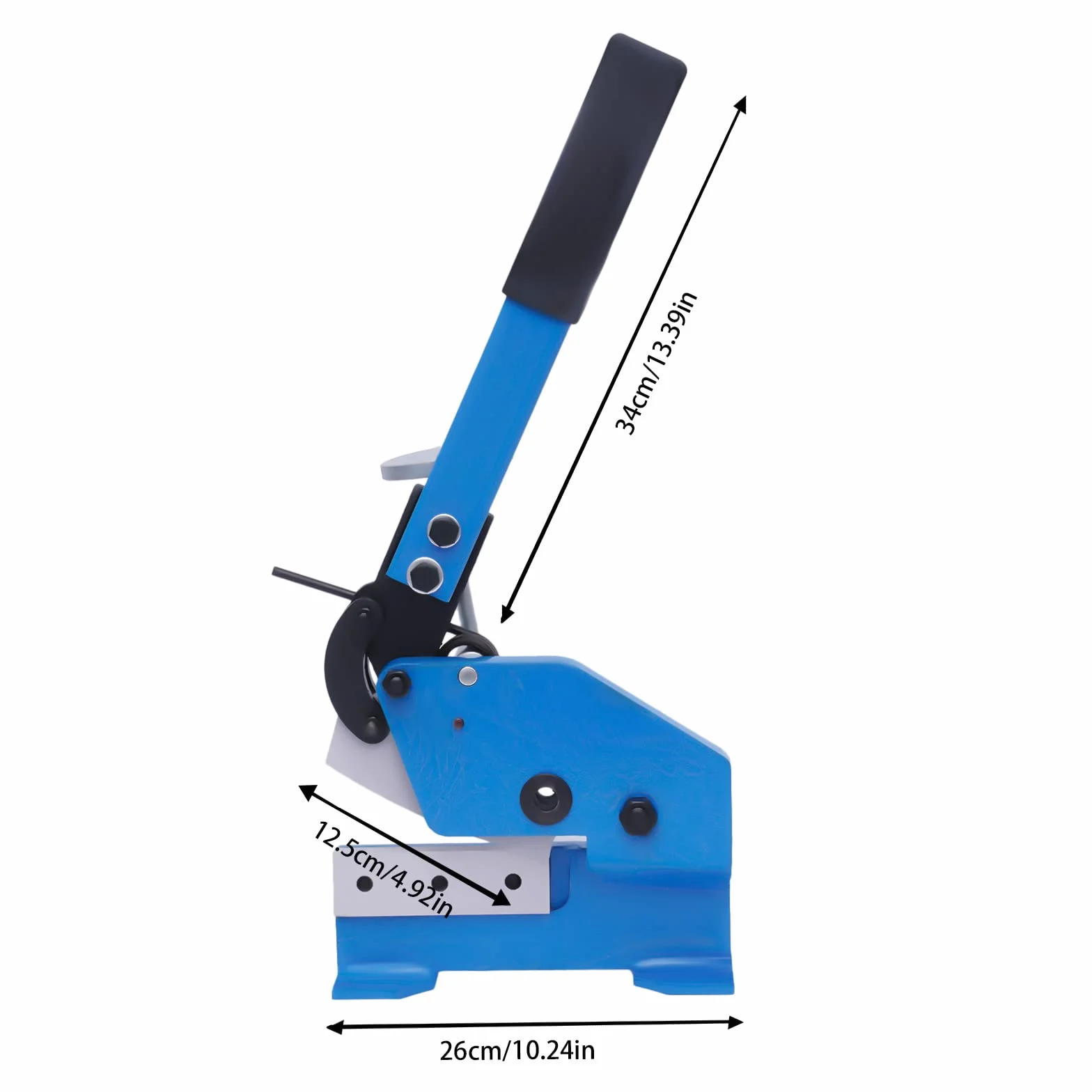 Nożyce ręczne do cięcia blachy Heavy Duty, precyzyjne cięcie do blachy o grubości 6 mm, nożyce do metalu