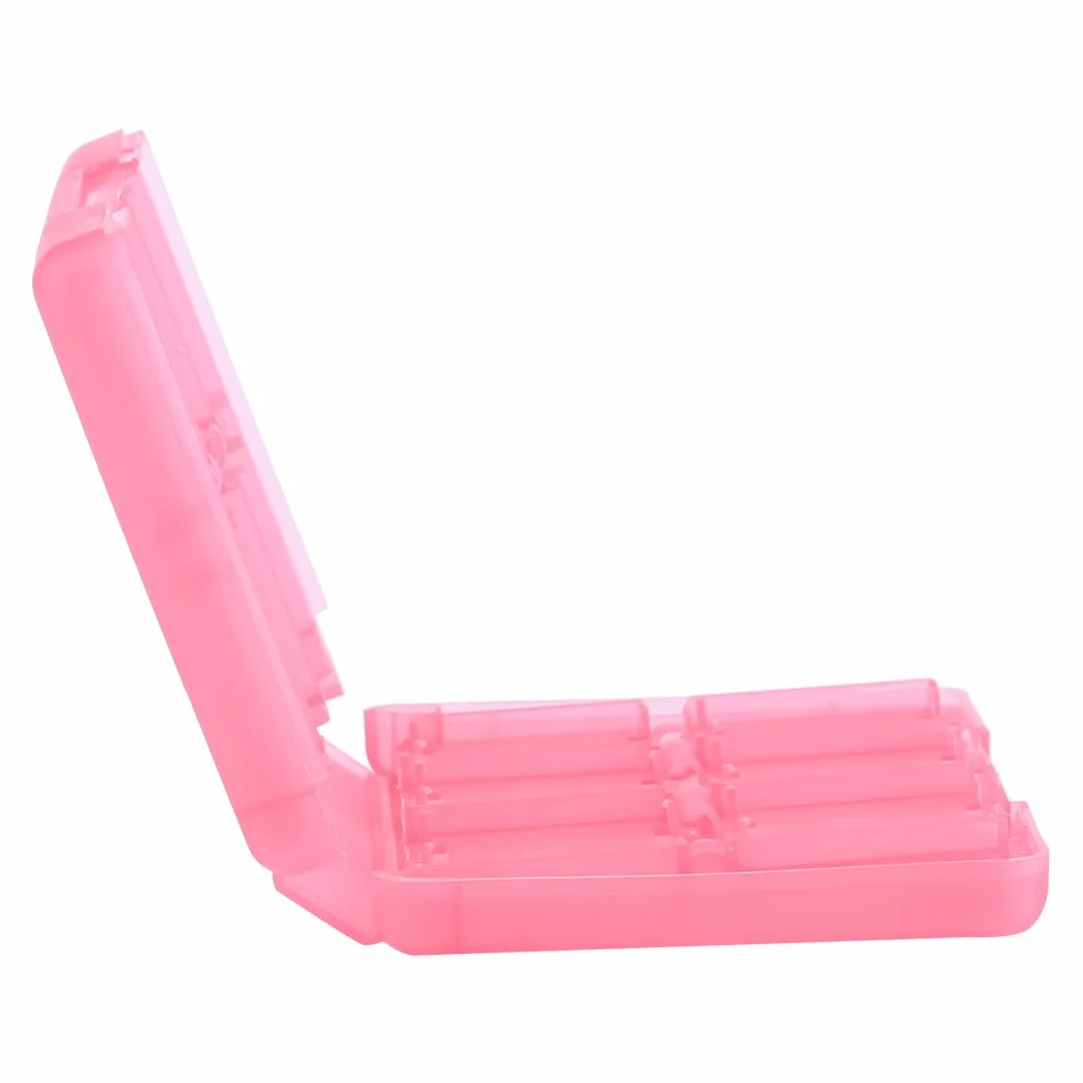 VIFER etui na karty pamięci do gier Nintendo 3DS DSL DSI LL plastikowe pudełko różowy