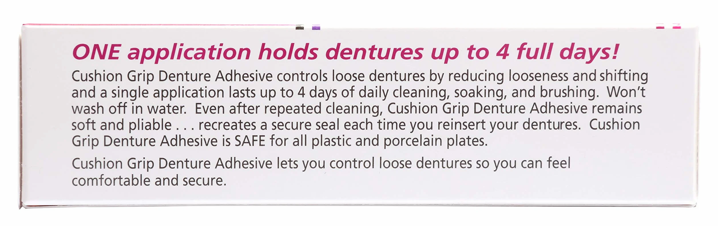 Pretrada Cushion Grip Kleje termoplastyczne do protez 28,3 g, zestaw 2 sztuki