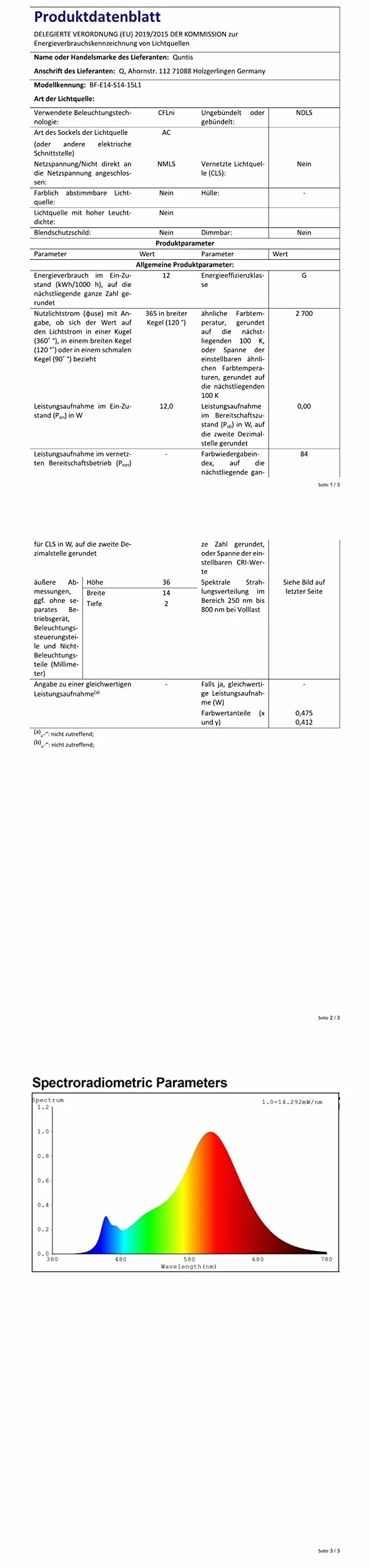 Quntis Zestaw 4 żarówek LED S14, tylko do Quntis 16 m i 31 m, IP65, łańcuch świetlny LED, do użytku na zewnątrz, wodoszczelne, dekoracyjne oświetlenie do ogrodu, na balkon, taras, wesele, imprezę,