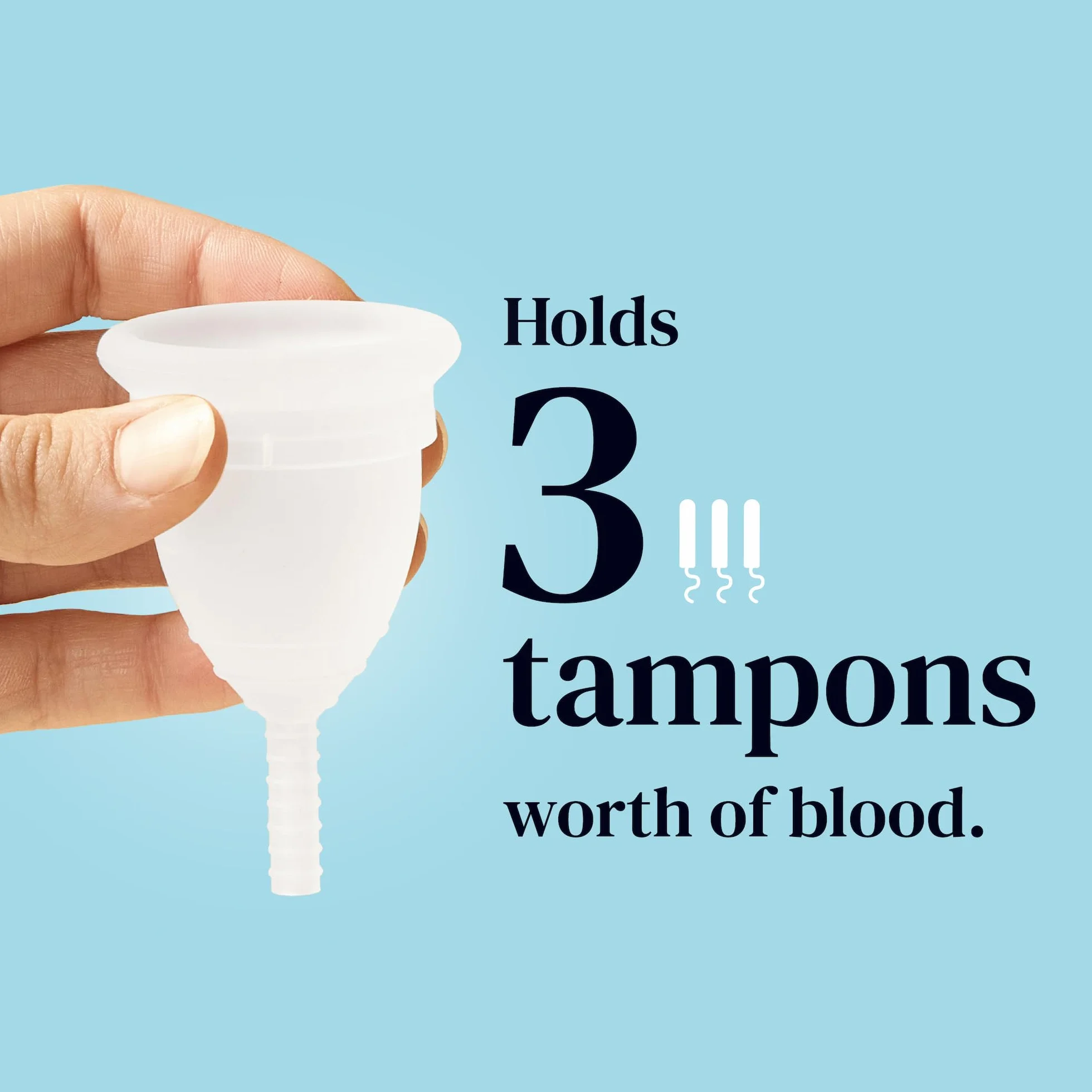 Mooncup Oryginalny silikonowy kubeczek menstruacyjny, wielokrotnego użytku, ultramiękki i łatwy w użyciu, idealny na obfite krwawienia, rozmiar A, wiek 30+ lub porodzie naturalnym (opakowanie 1 szt.)