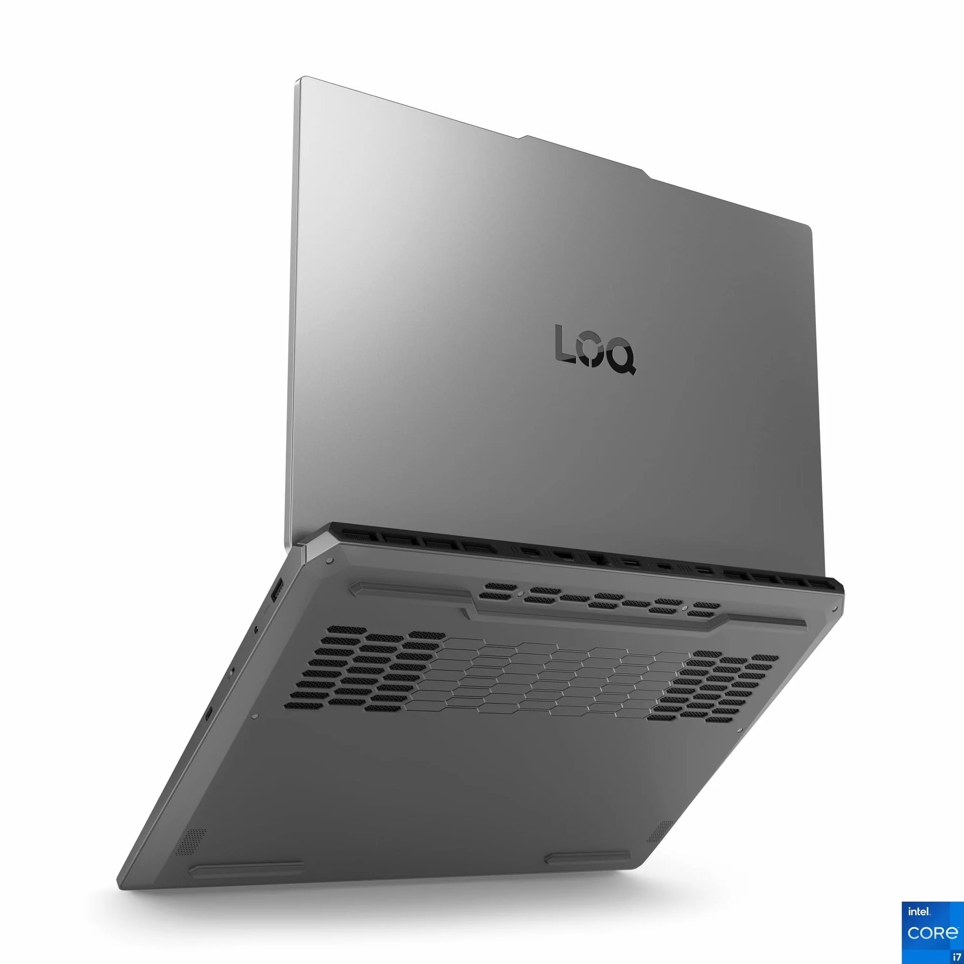 Lenovo LOQ Gaming AI laptop 17,3" Full HD 165 Hz NVIDIA GeForce RTX 5070 Intel Core i7-14700HX 16 GB RAM 512 GB SSD Win11 QWERTZ 24-strefowa klawiatura RGB szary