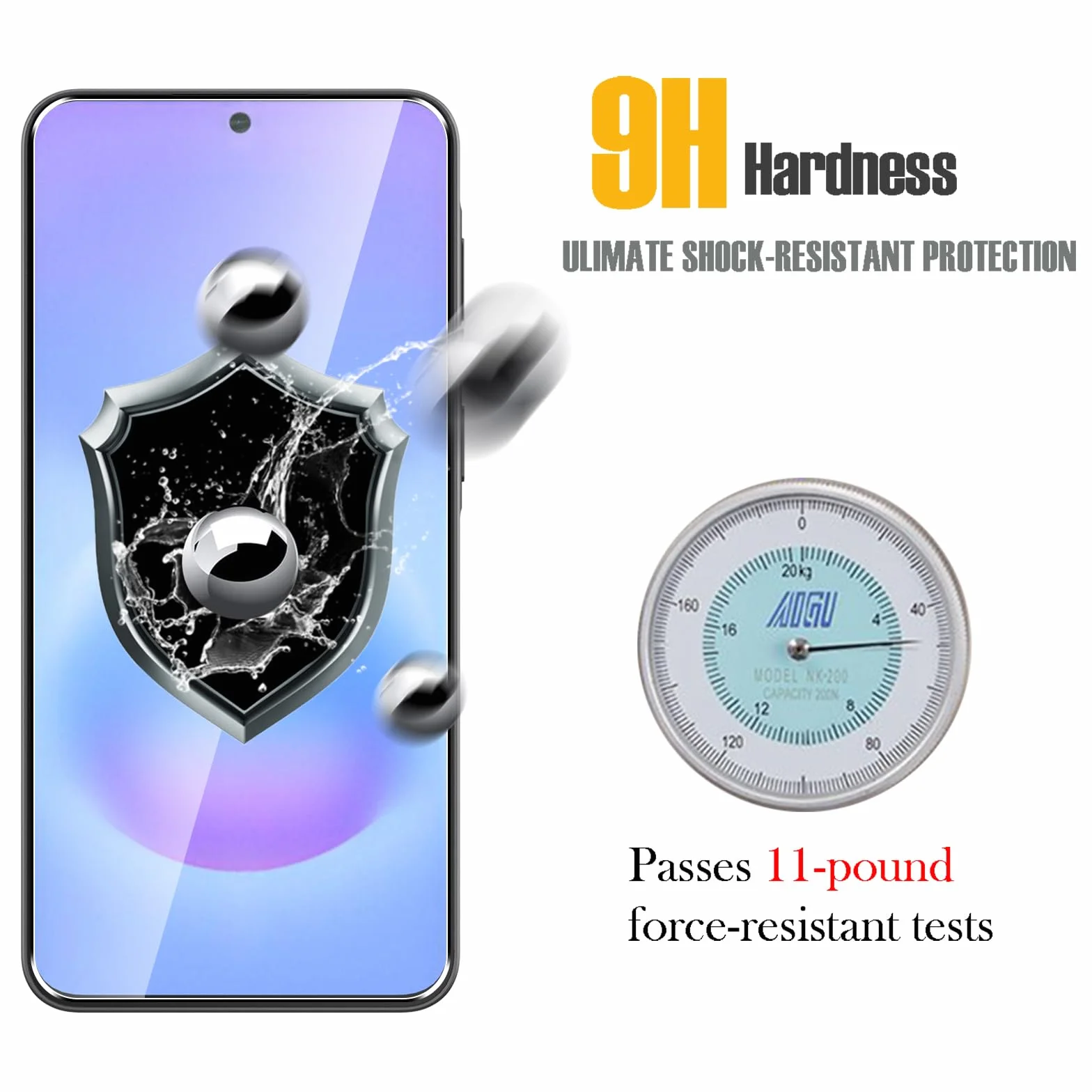 Folia ochronna ze szkła hartowanego 9H do Samsunga Galaxy A57 5G 2 sztuki
