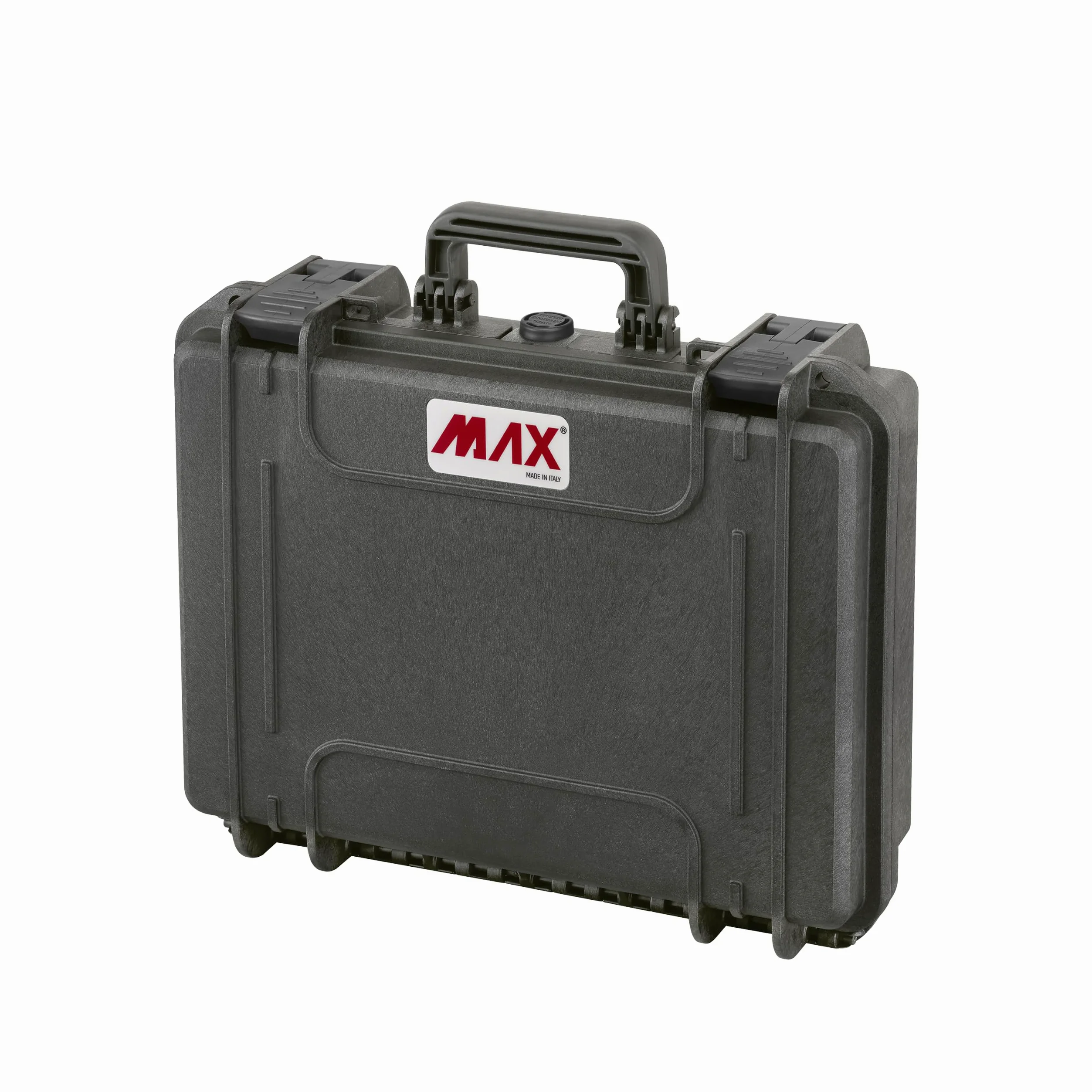 MAX Cases - MAX380H115.079 Czarny - Pusty walizka hermetyczna - Wymiary wewnętrzne 380 x 270 x 115 mm