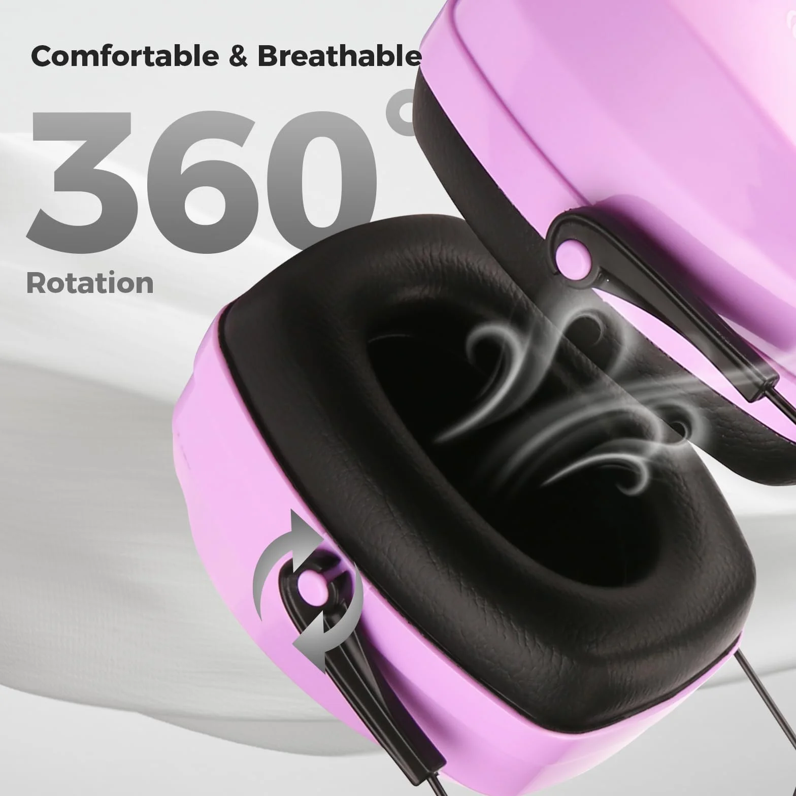 ProCase Nauszniki Uniseks Safety Ear Muffs (1 w zestawie)