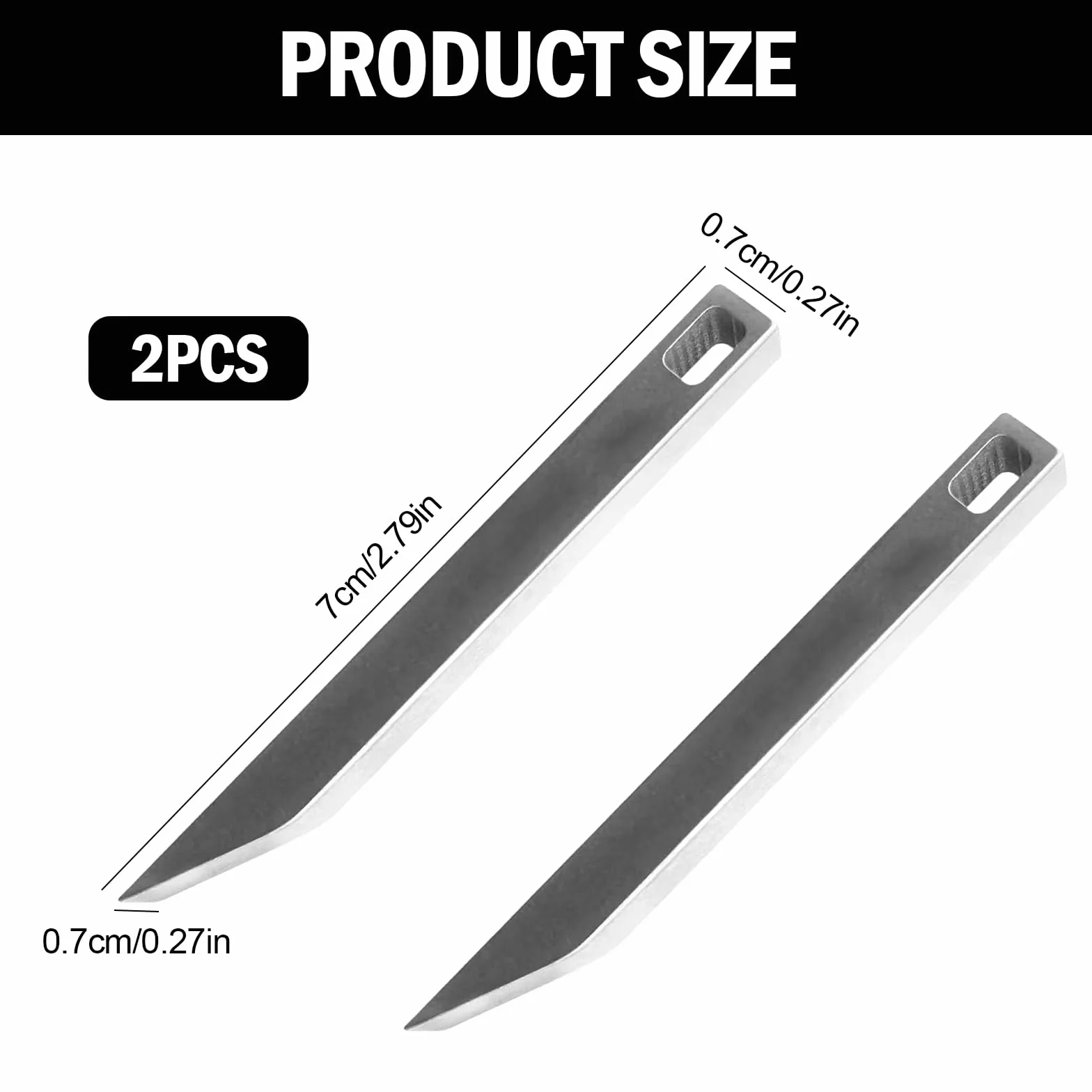 2 sztuki sztangi z nerki ze stali nierdzewnej, Mighty Mini Bar, Ultra Minimalist Slim Prybar Multitool, Przenośne Multitool EDC Getriebe, Brelok Pry Tool