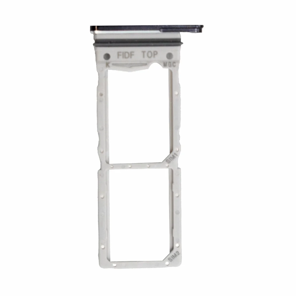 MMOBIEL podwójny SIM Card Slot Tray Holder Replacement Kompatybilny z Samsung Galaxy Z Fold 5 5G - Incl. Uszczelka gumowa i Sim Pin - Czarny