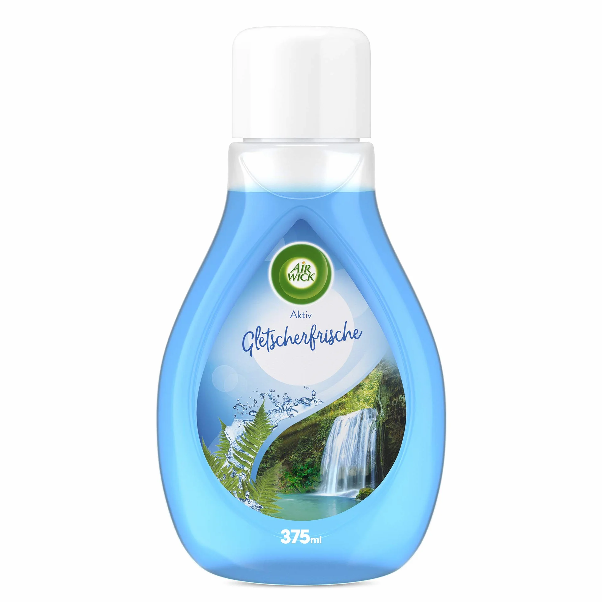 Air Wick Activ – ekspozytor zapachowy o świeżym zapachu przeciwko nieprzyjemnym zapachom – zapach: lodowcowa świeżość – 1 x 375 ml