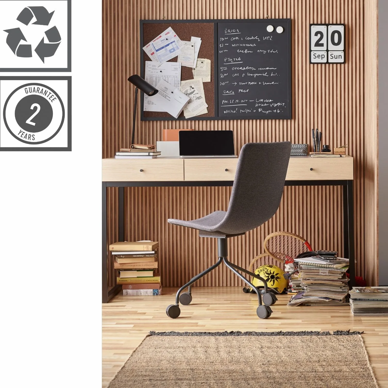 VOX Lamele ścienne L-TRIM LINERIO L-LINE MOCCA 2,65Mx12