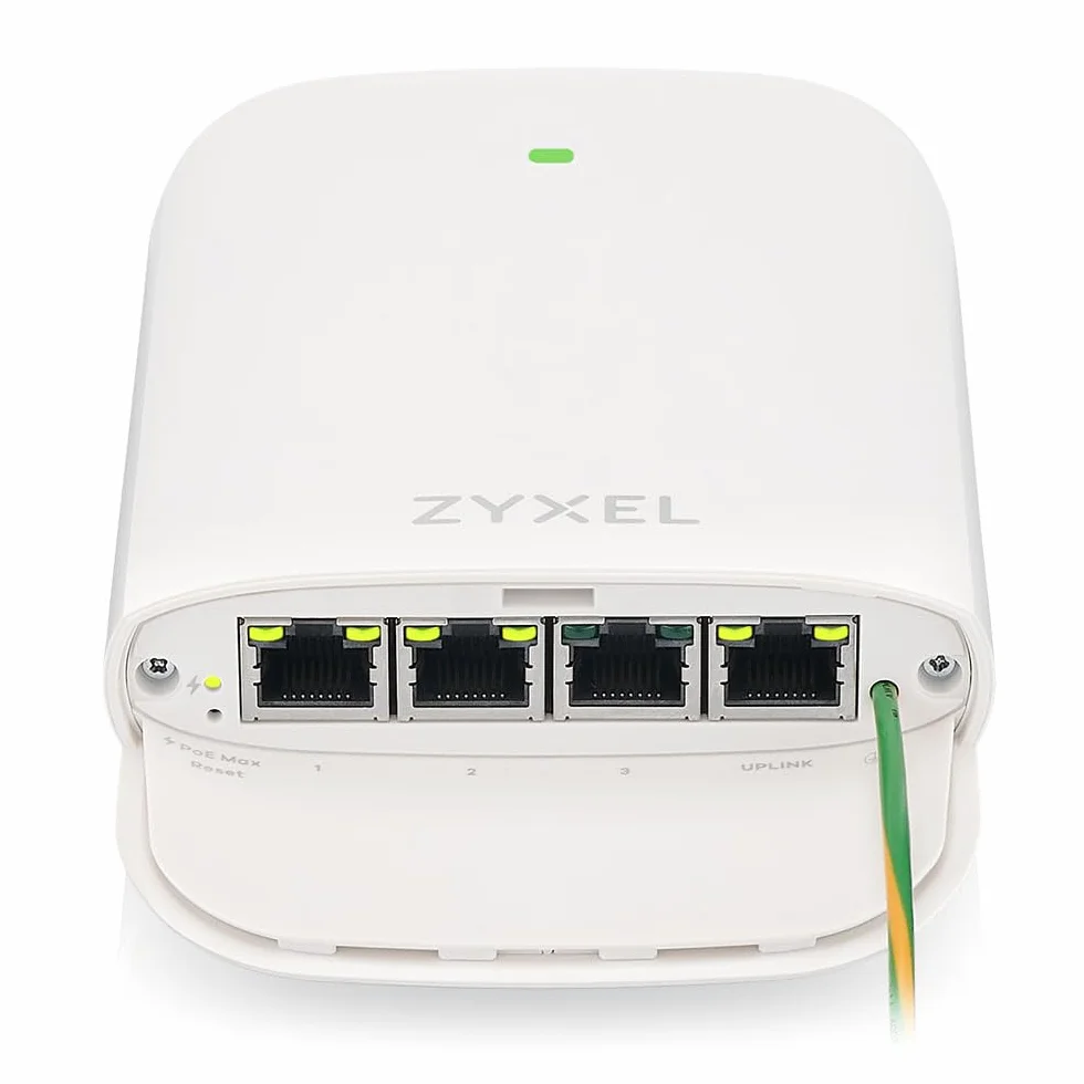 Zyxel 4-portowy Gigabit PoE Extender | IEEE802.3af/at/BT Standard | 1-Port 60 W in 3-Port 30W Out | Indoor & Outdoor | Nebula Cloud [POE12-3PD]