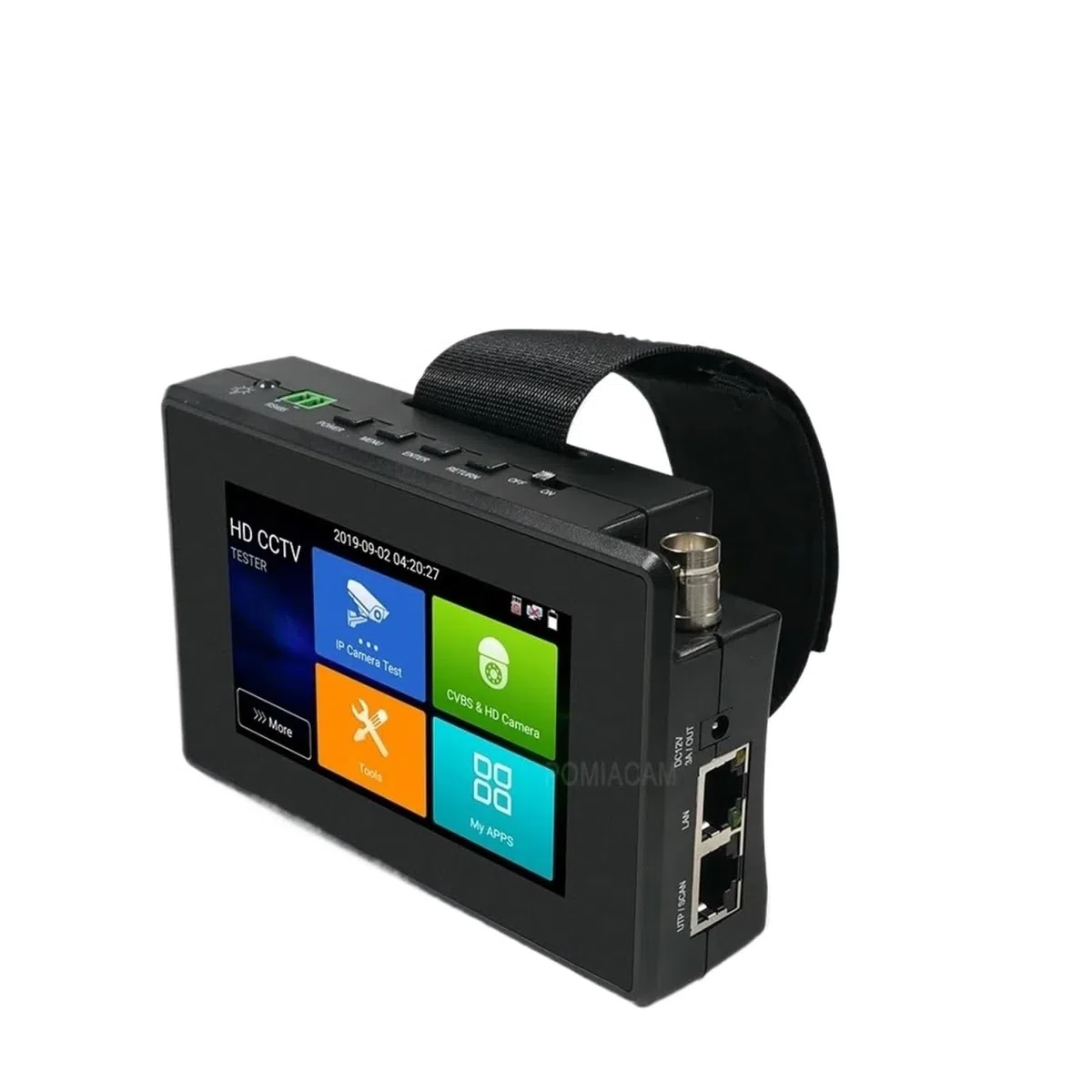 Tester CCTV, Tester CCTV-monitor Kamery IPC Poe 8MP AHD TVI CVI SDI Kabel Tracer RJ45 TDR Test Szybki Cctv Narzędzie(IPC1800)