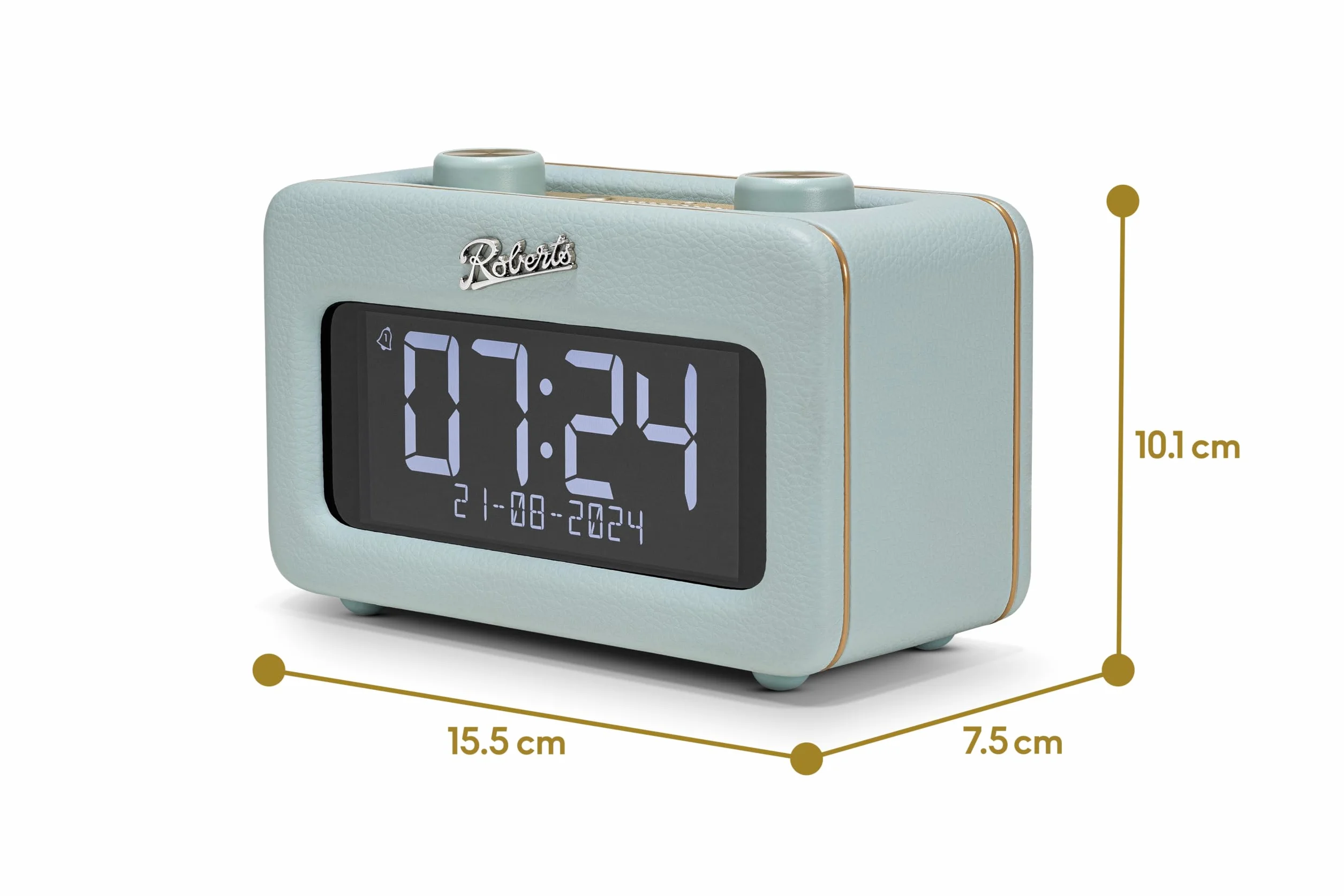 Retro budzik Dab+ FM Bluetooth Niebieski Revival Rest