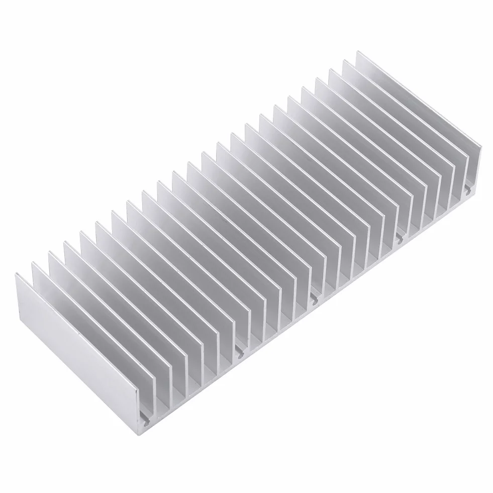 Aluminiowy radiator 150 x 59 x 25 mm 24 zęby zestaw chłodzący Heatsink