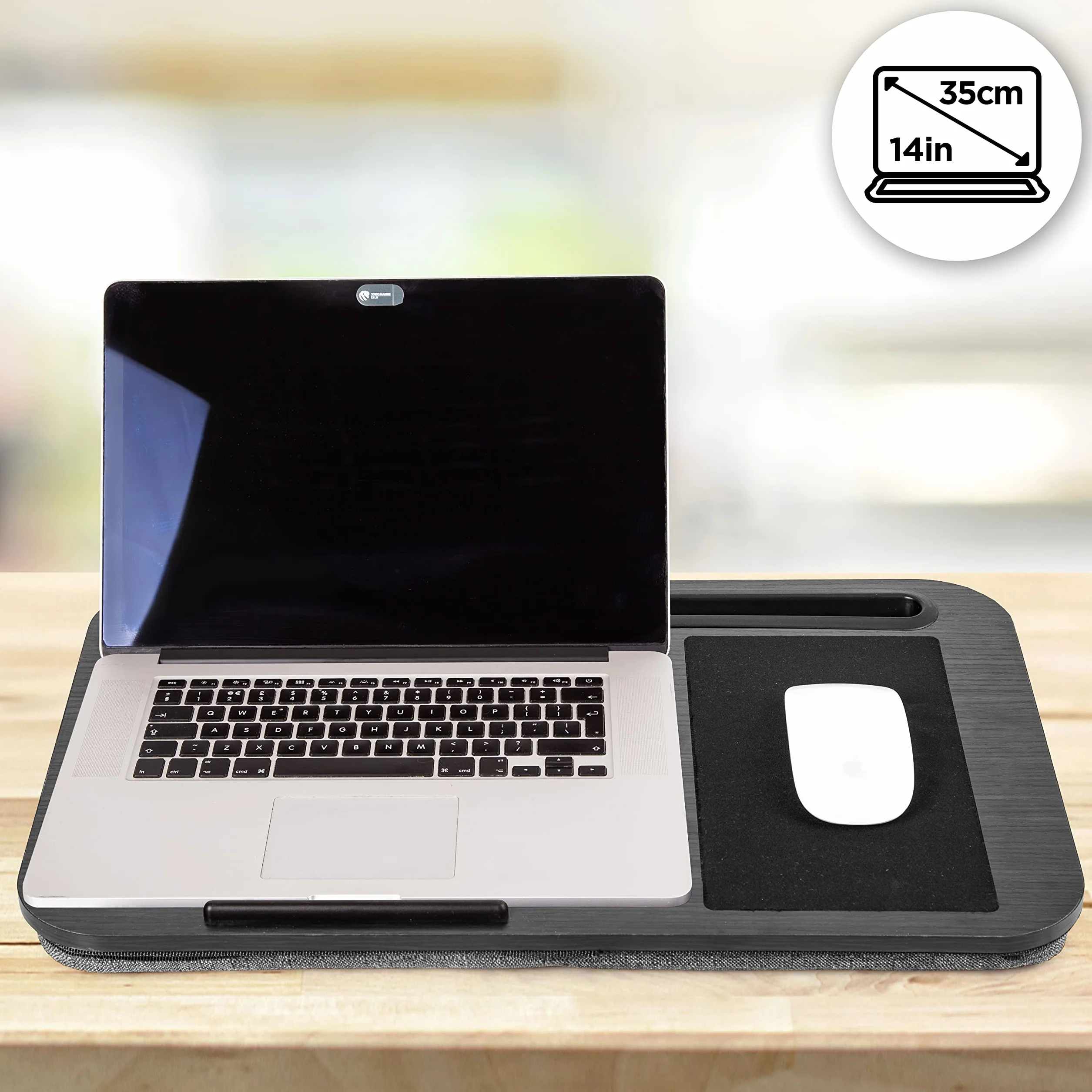 Duronic DML422 Podkładka pod laptop poduszka lekka na kolana i do łóżka miękka