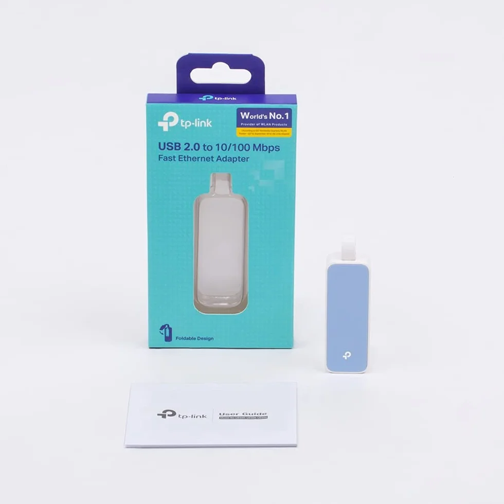TP-Link UE200 Adapter USB 2.0 do Ethernet 100 Mb/s