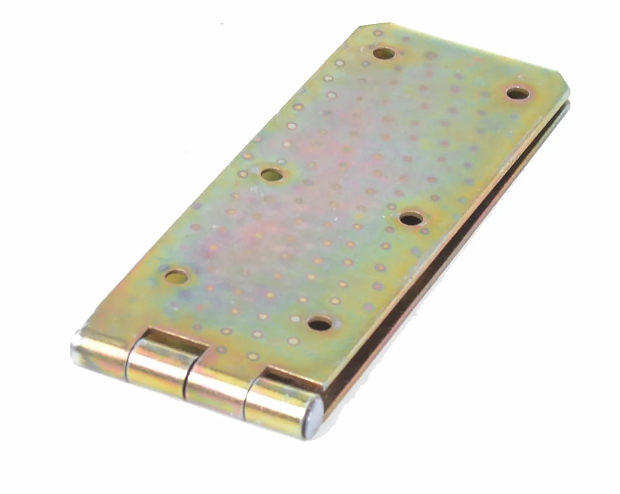 Zawiasy taśma skrzyniowa zestaw 10 sztuk obrusów zwiniętych 300 x 60 x 1,5 mm stal ocynkowana złoto