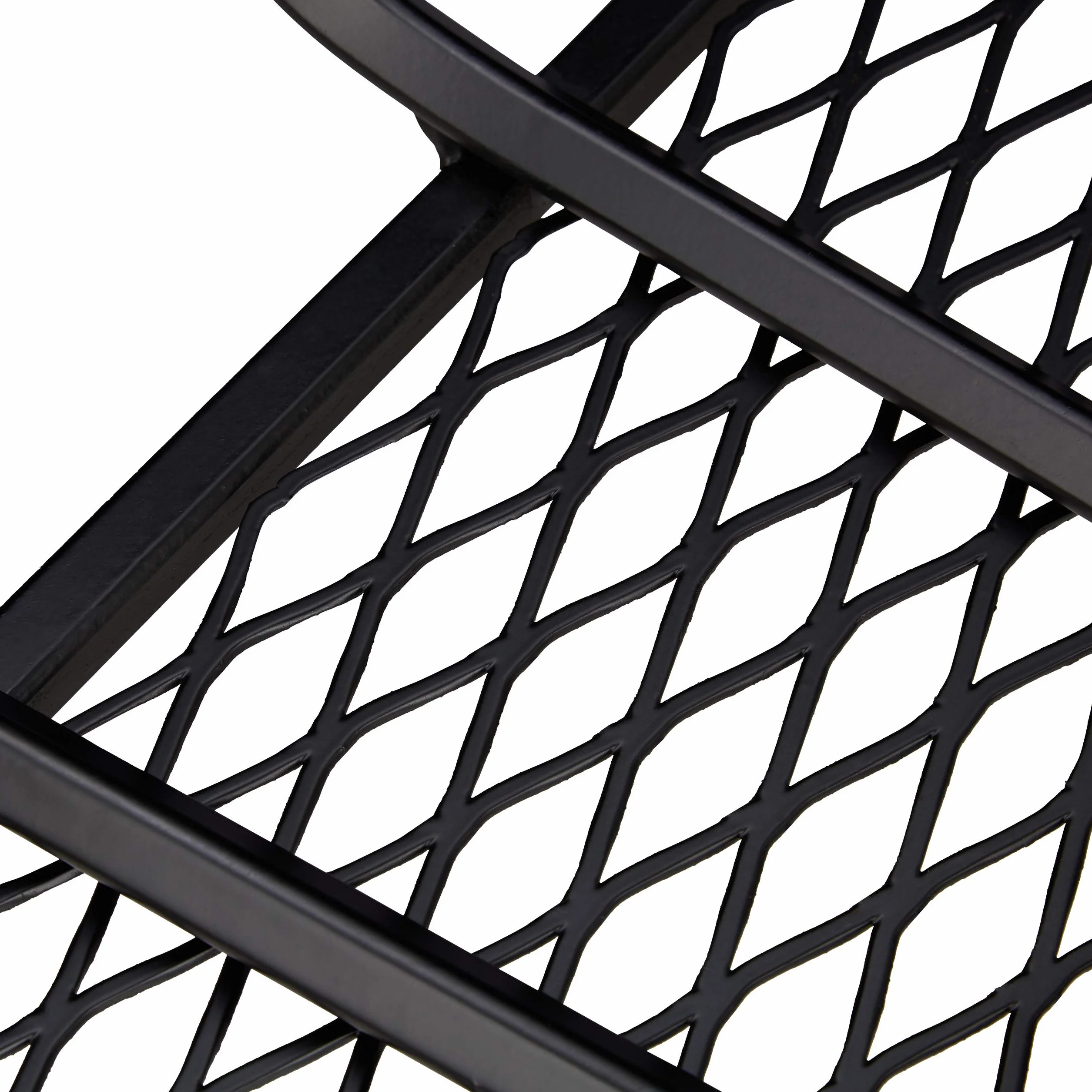 Relaxdays, czarny ruszt kominkowy, prostokątny, stal, kominek i kominek do grilla, masywny i wytrzymały, ruszt ogniowy z nóżkami, wys. x gł.: 16 x 58 x 28 cm, 16 x 58 x 28 cm, L