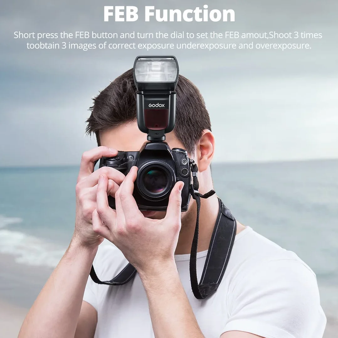 Godox TT685IIS 1/8000s HSS GN Speedlite Flash TTL TCM wydajna funkcja konwersji Wbudowany odbiornik systemu Godox 2,4G X (TT685IIS dla Sony)