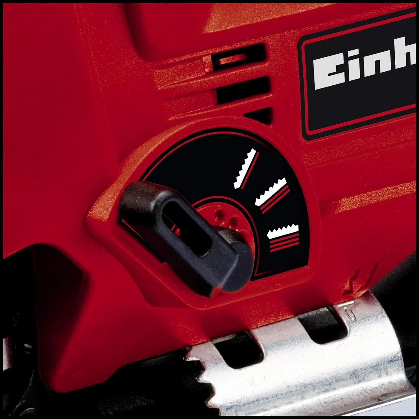 Einhell Electronica TC JS 80/1 wyrzynarka, moc 550 W, kolor czerwony
