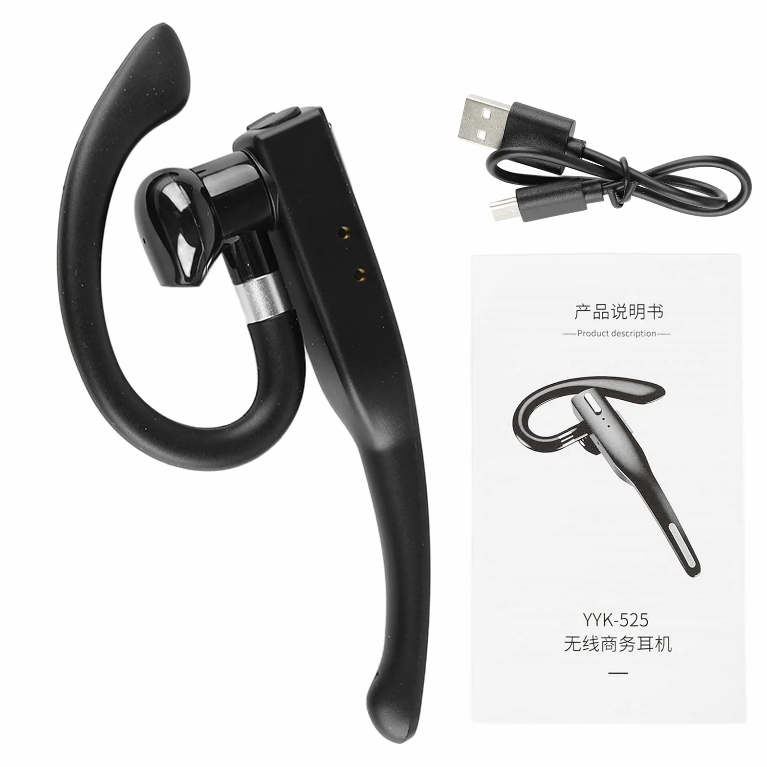 Zestaw Słuchawkowy Bluetooth 5.1 Bezprzewodowy Wodoodporność IPX7 Wbudowany Mikrofon